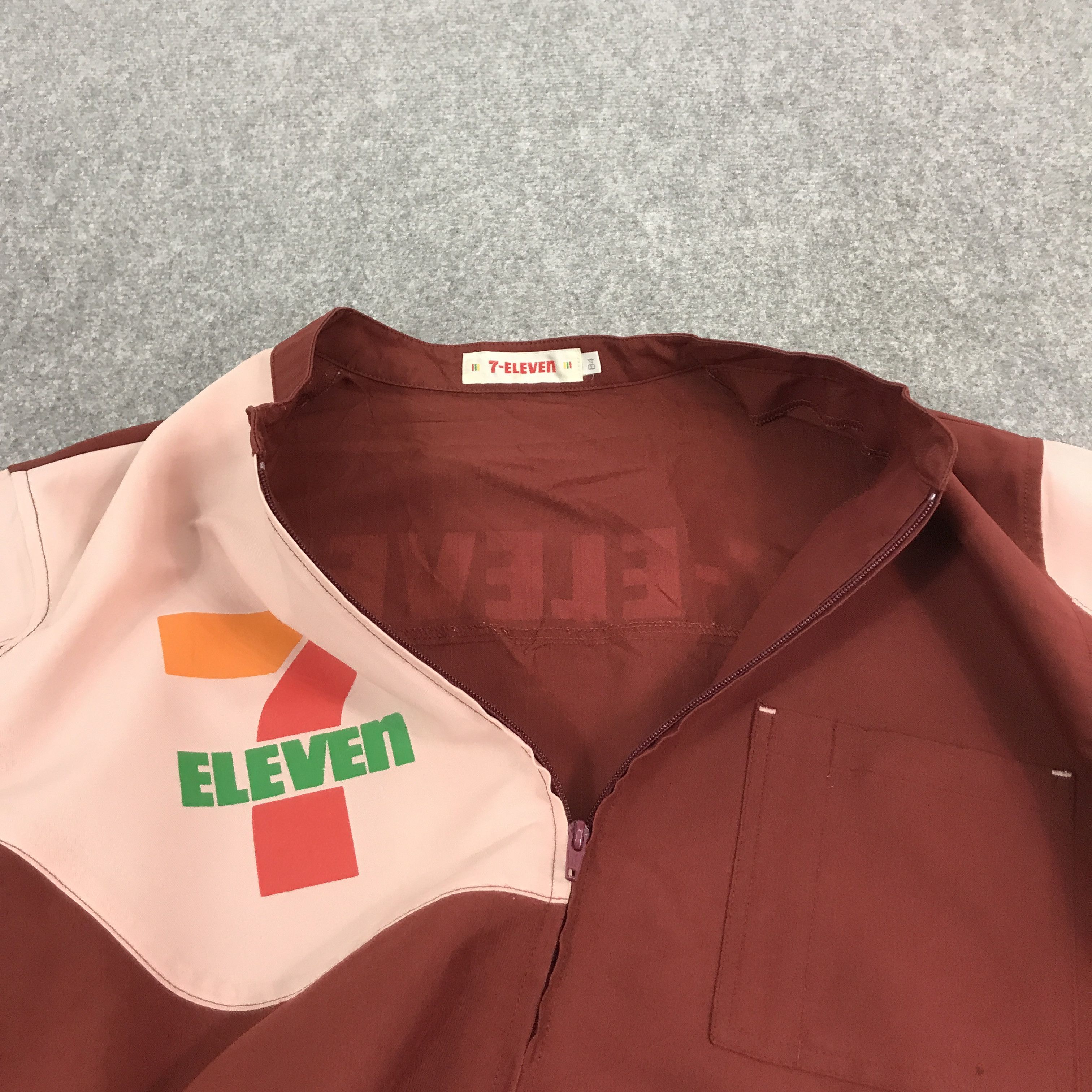 Japanese Brand × Vintage Rare🔥7 eleven work uniform jacket Size US L / EU 52-54 / 3 - 5 Thumbnail