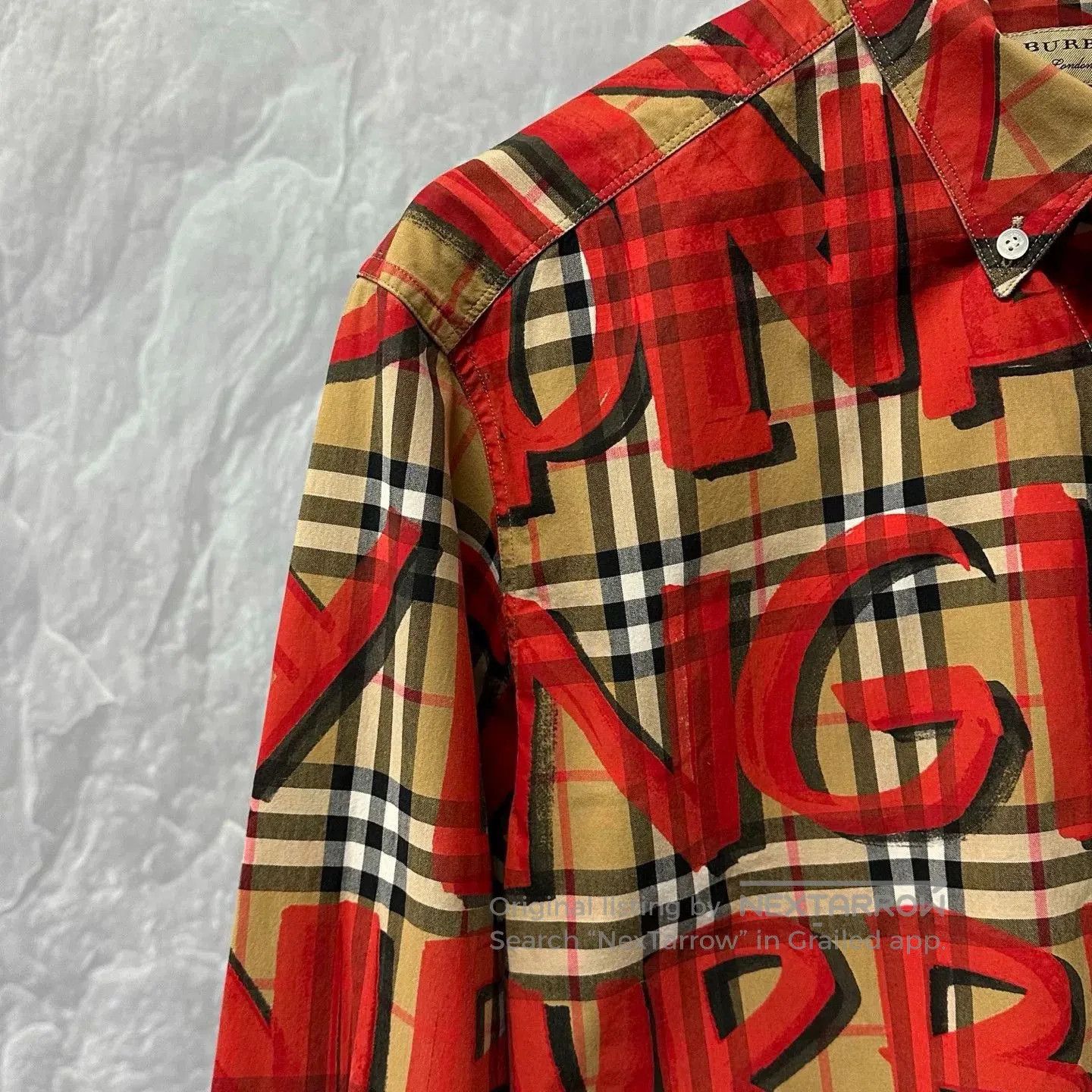 Burberry burberry graffiti print long sleeve shirt. Size US M / EU 48-50 / 2 - 3 Thumbnail