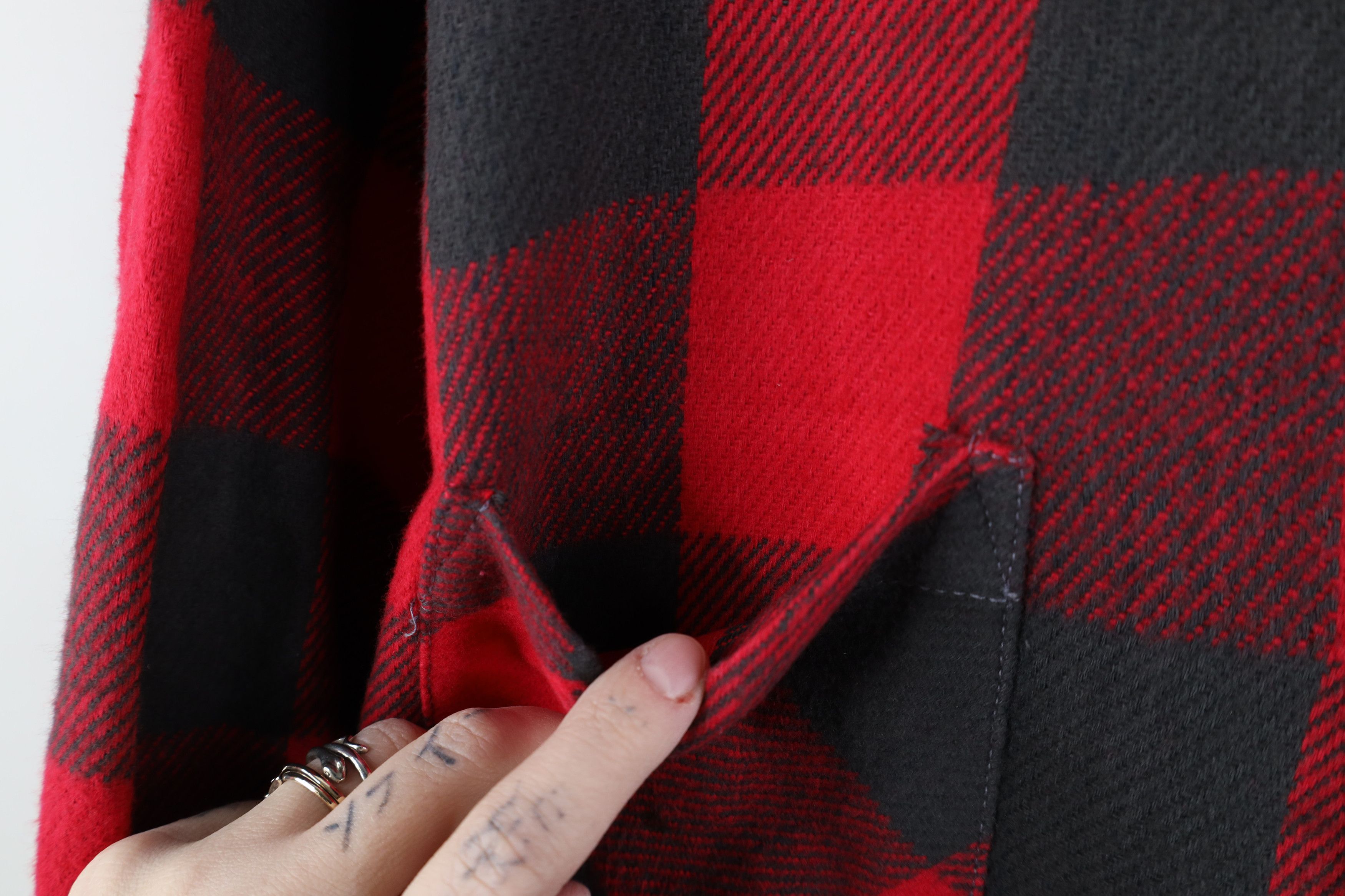 Vintage Deadstock Vintage 70s Streetwear Heavyweight Button Shirt Size US L / EU 52-54 / 3 - 5 Thumbnail