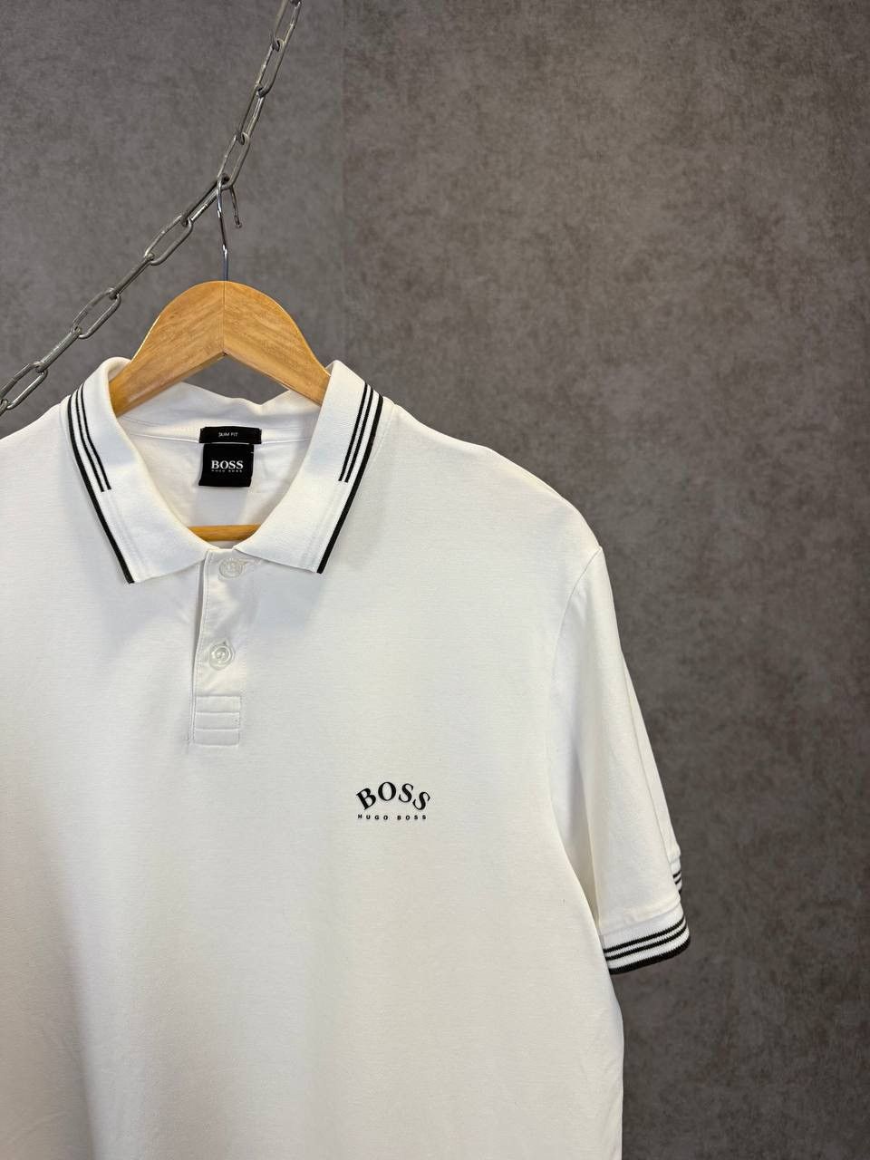 Hugo Boss Hugo Boss designer logo polo tee Size US XL / EU 56 / 4 - 2 Thumbnail