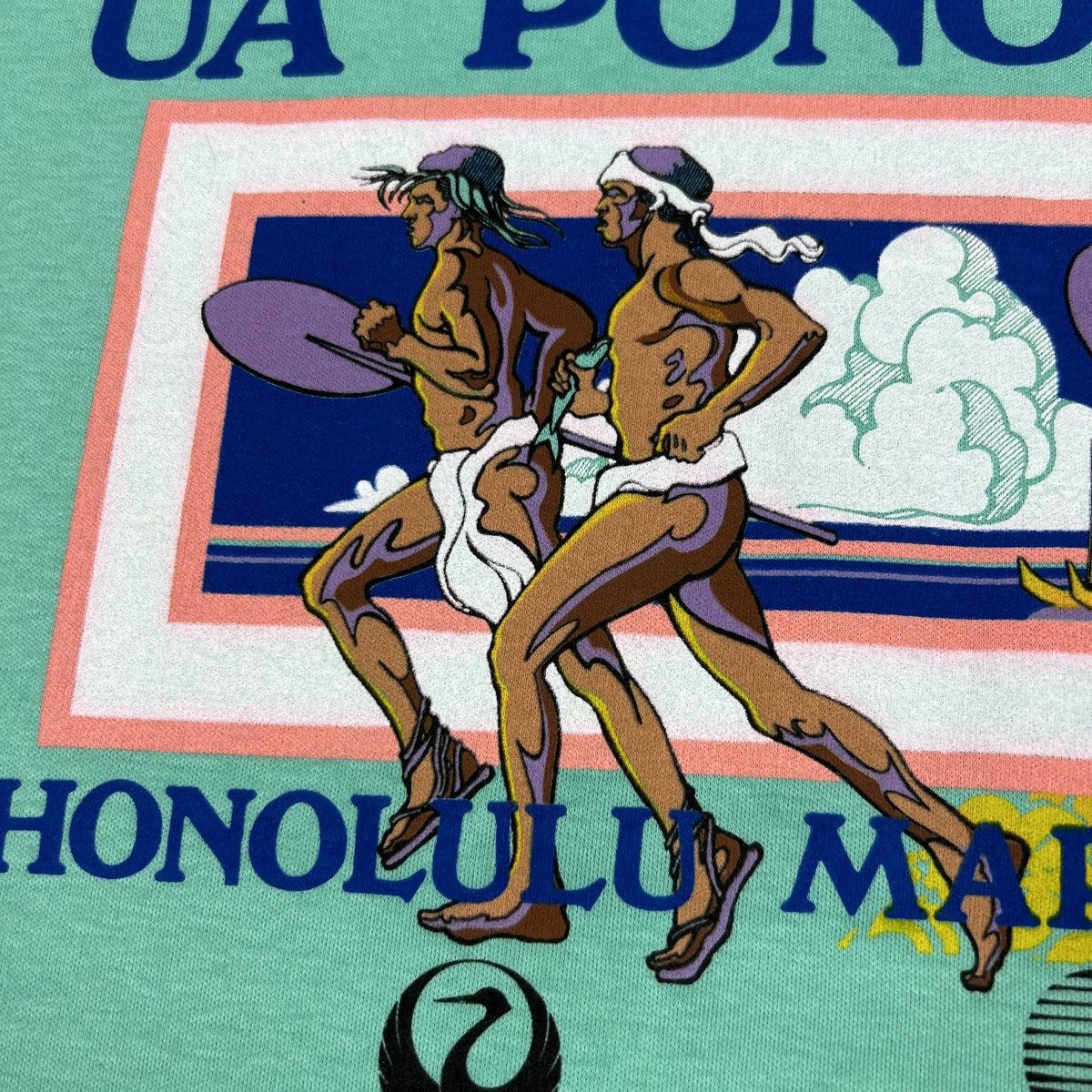 Vintage 1987 Honolulu Marathon Top Size US M / EU 48-50 / 2 - 10 Thumbnail