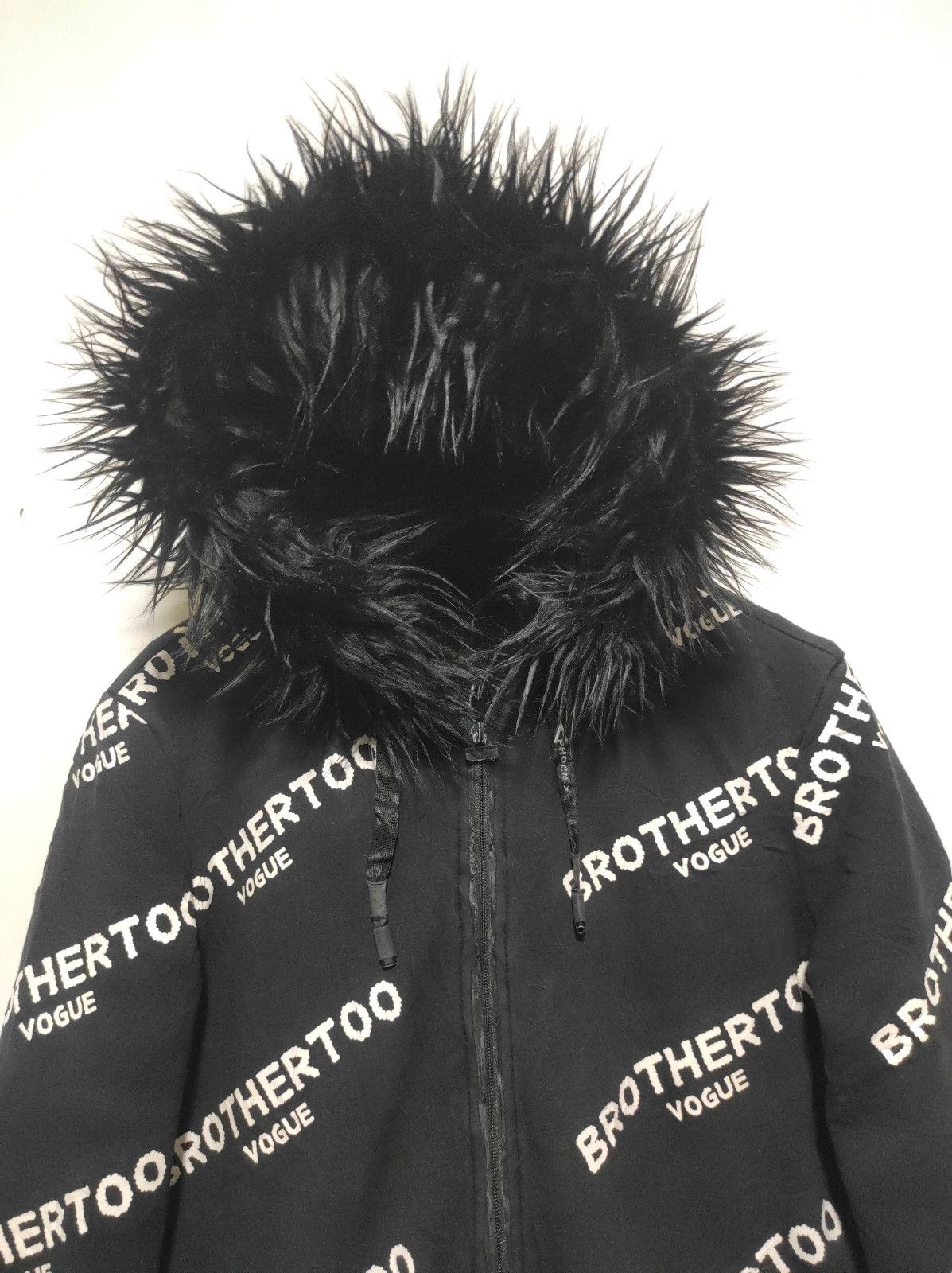 Japanese Brand Pinke Brothertoo zip Fur hoodie Size US M / EU 48-50 / 2 - 4 Thumbnail