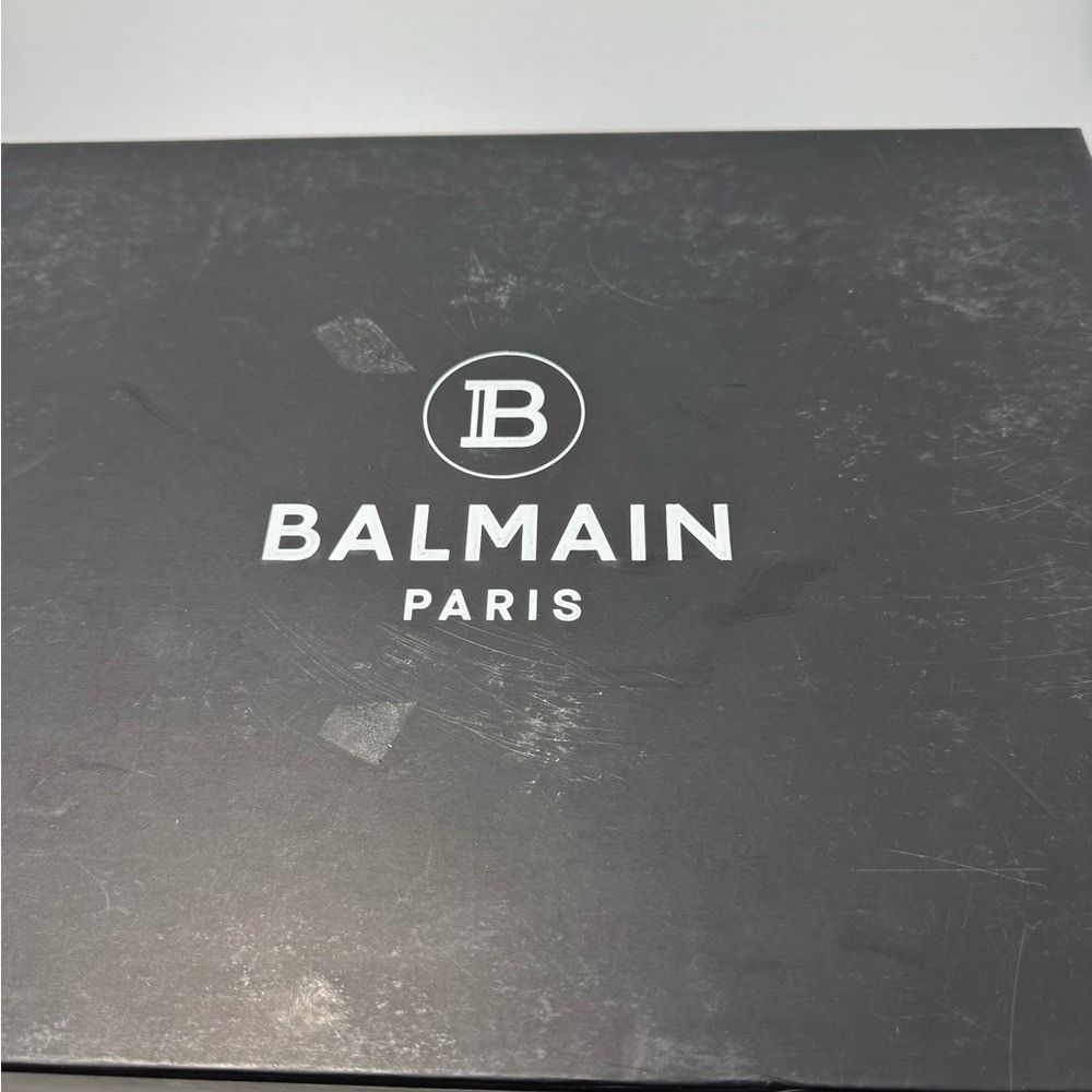Balmain Balmain Unicorn Neoprene & RubberizedLeather Layered Sneaker Size US 7 / EU 40 - 9 Thumbnail