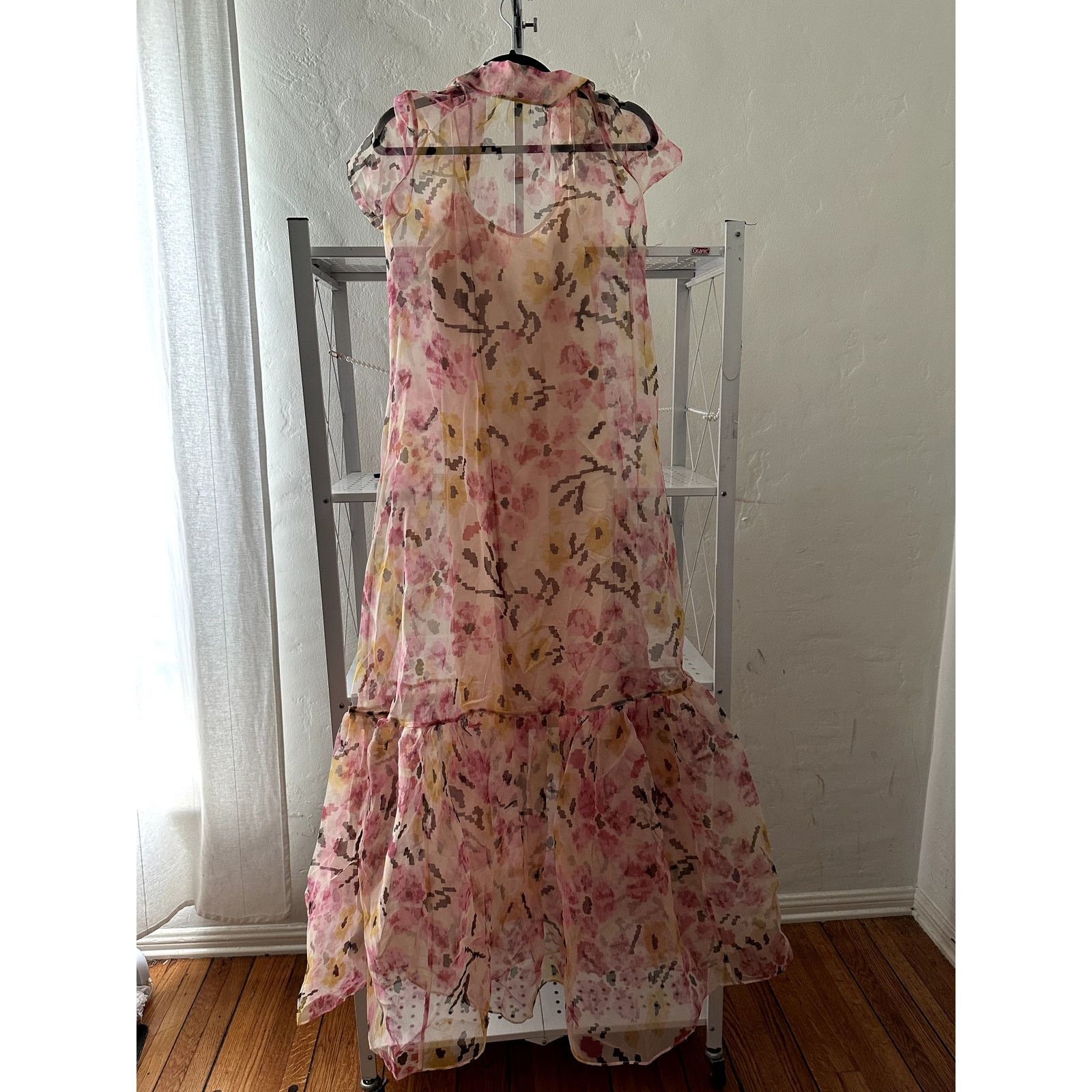 Staud STAUD Calluna Maxi Dress Blossom Floral S Size S / US 4 / IT 40 - 1 Thumbnail