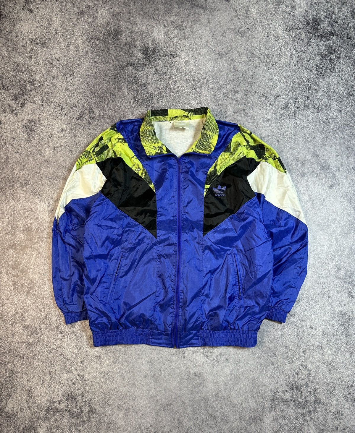 Adidas Very Rare Vintage Adidas Jacket Zip Up Streetwear 90s L hype Size US L / EU 52-54 / 3 - 1 Thumbnail