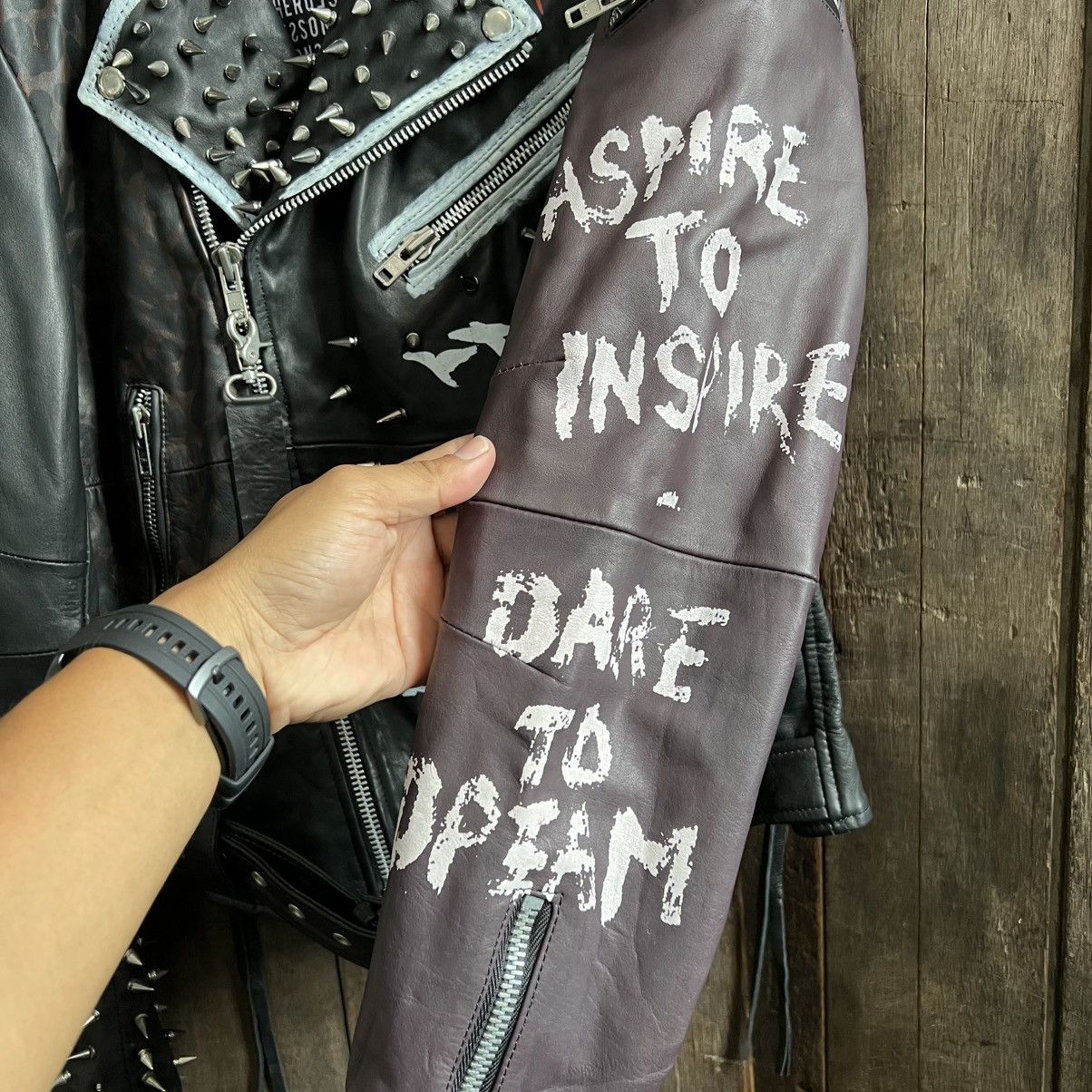 If Six Was Nine × Seditionaries Son Of Heroes Punk Leather Studded Jacket Size US L / EU 52-54 / 3 - 6 Thumbnail
