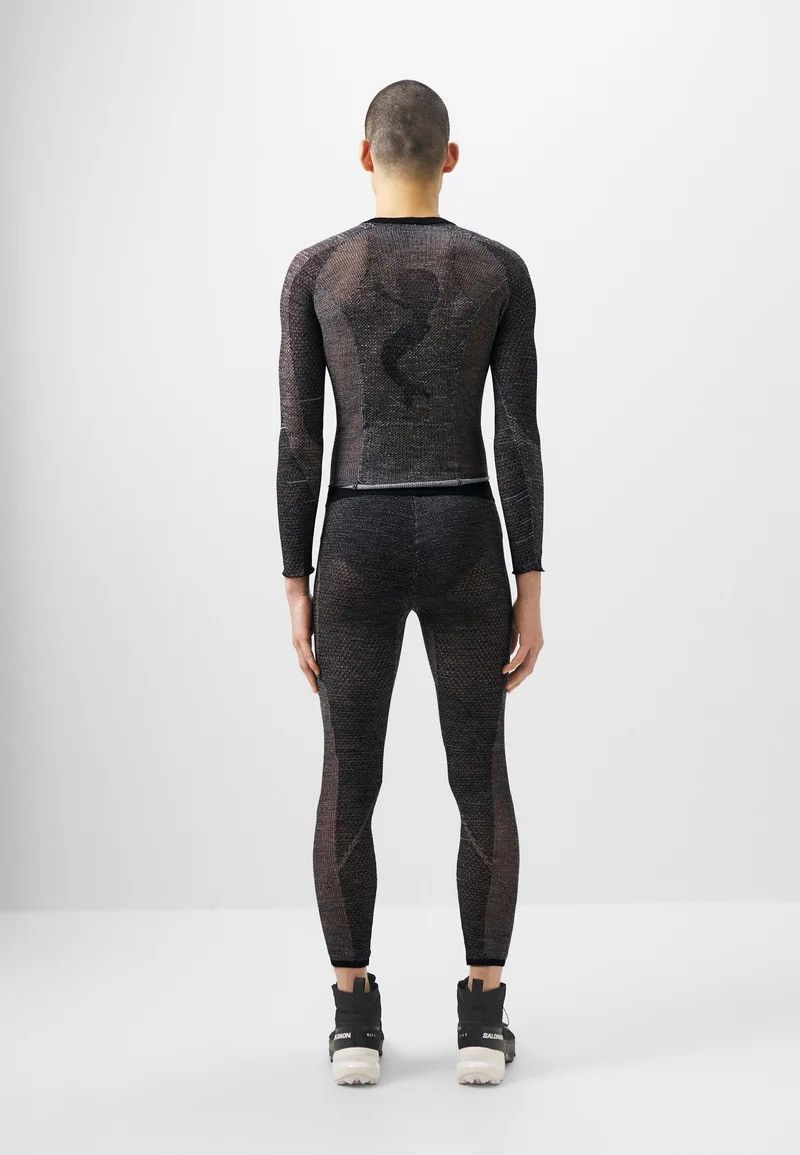 Saul Nash !DS! SS23 Saul Nash High Neck Compression Grey Wool Jumper Size US L / EU 52-54 / 3 - 5 Thumbnail