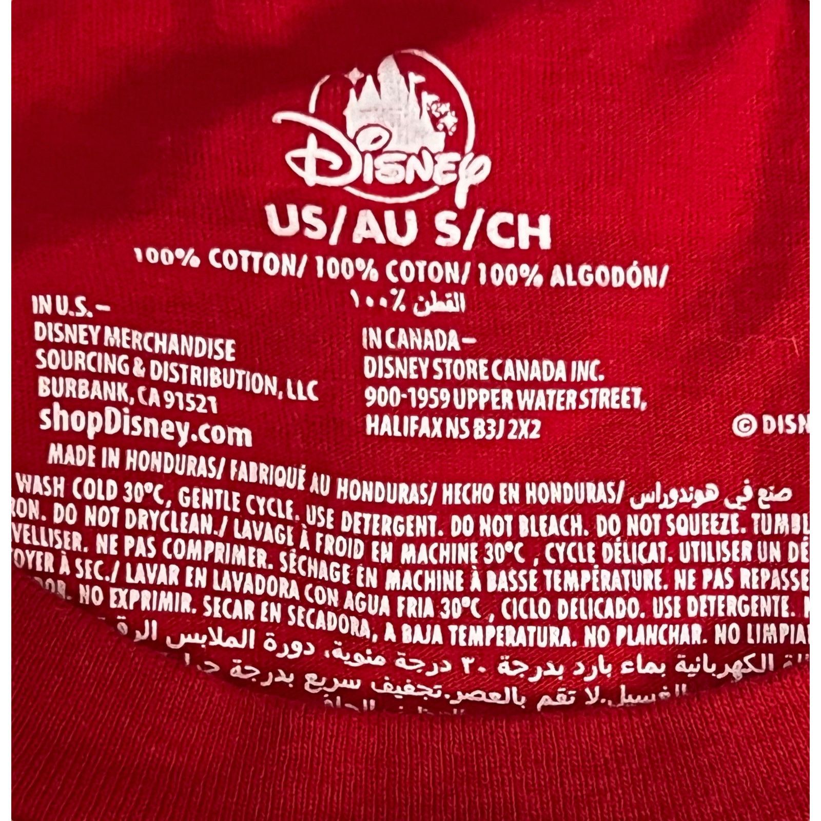 Disney Disney Mickey Mouse “Originals” Red T-shirt Adult Unisex Size US S / EU 44-46 / 1 - 5 Thumbnail