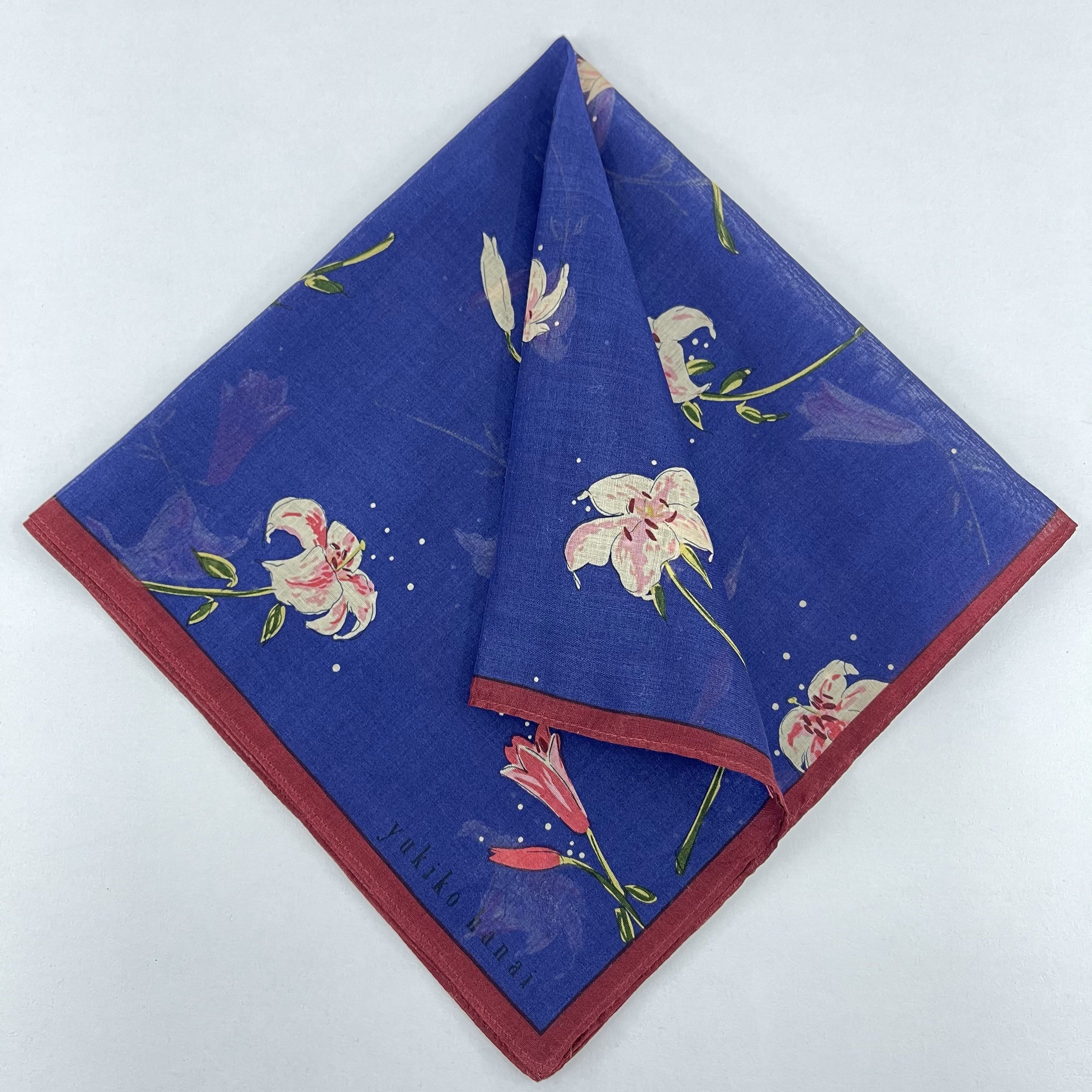 Japanese Brand × Vintage Yukiko Hanai Handkerchief / Neckerchief / Bandana - 4165 Size ONE SIZE - 1 Thumbnail
