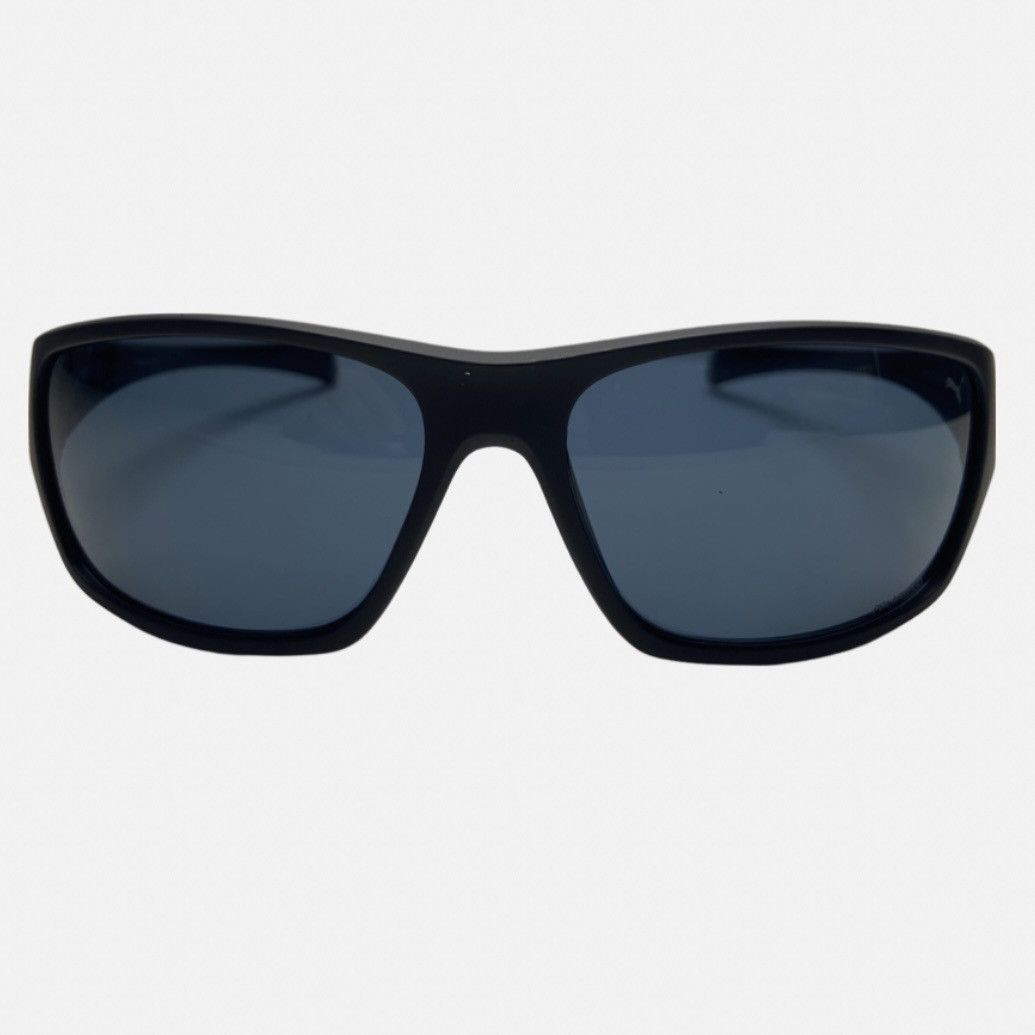 Puma Puma Men's Sunglasses PE0002S 008 Black-Blue 61-16-140 New Size ONE SIZE - 1 Thumbnail