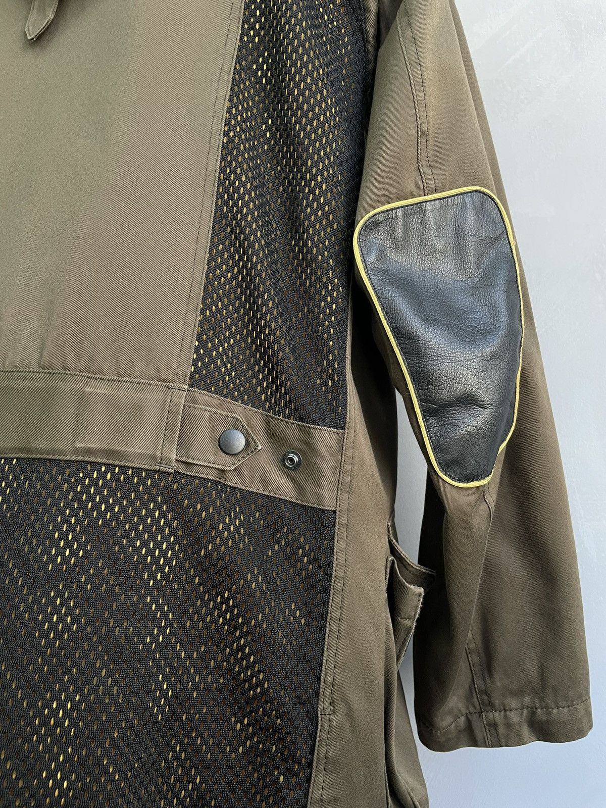 Issey Miyake Issey Miyake Green Multi-Pocket Long Coat Size M Size US M / EU 48-50 / 2 - 14 Thumbnail