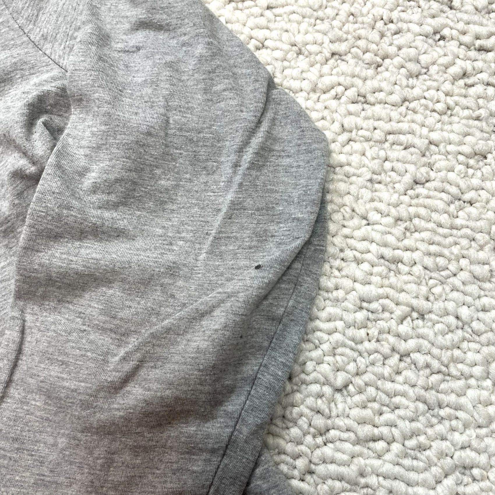 Venus Venus Shirt Womens Large Gray Long Sleeve Henley Cotton Solid Top Size L / US 10 / IT 46 - 3 Thumbnail
