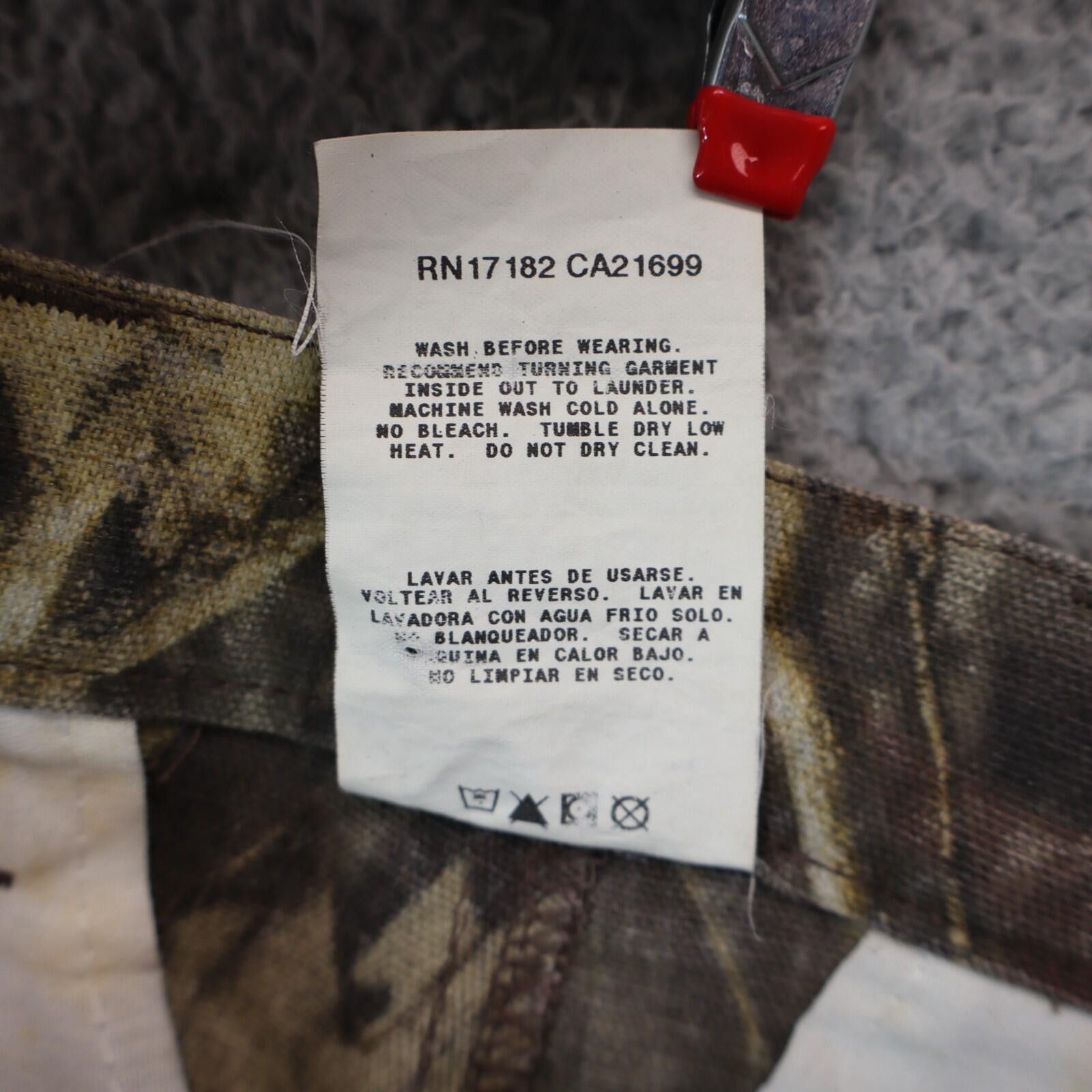 Walls Vintage Camo Cargo Shorts Men Large 38 40 Advantage Timber Size US 34 / EU 50 - 7 Thumbnail