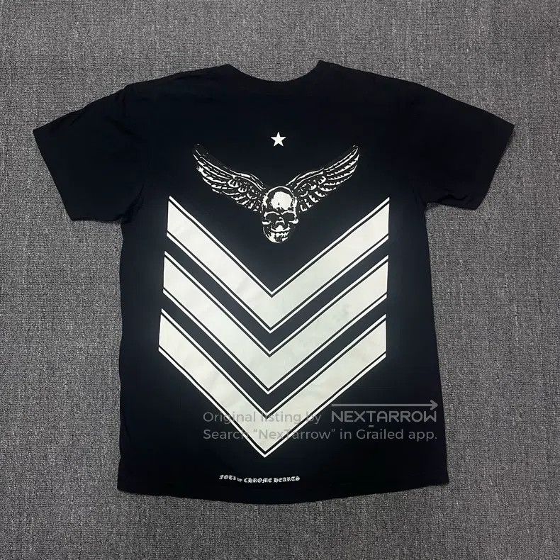 Chrome Hearts CHROME HEARTS Size M FOTI Flying Skull Limited Edition Blac Size US M / EU 48-50 / 2 - 2 Thumbnail