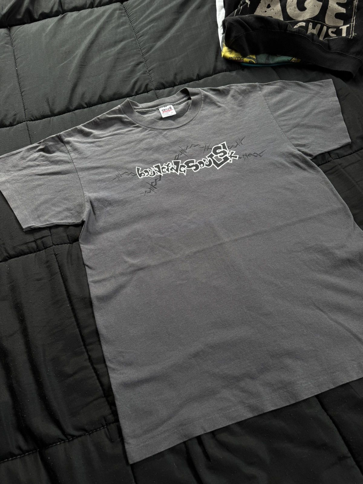 Vintage Vintage bouncing soul shirt 90s - philosopher 40oz Size US L / EU 52-54 / 3 - 4 Thumbnail