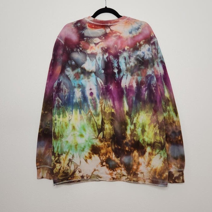 Sonoma Custom SNOW Tie Dye Long Sleeve Nature Earth Tones Cobain Size US L / EU 52-54 / 3 - 5 Thumbnail