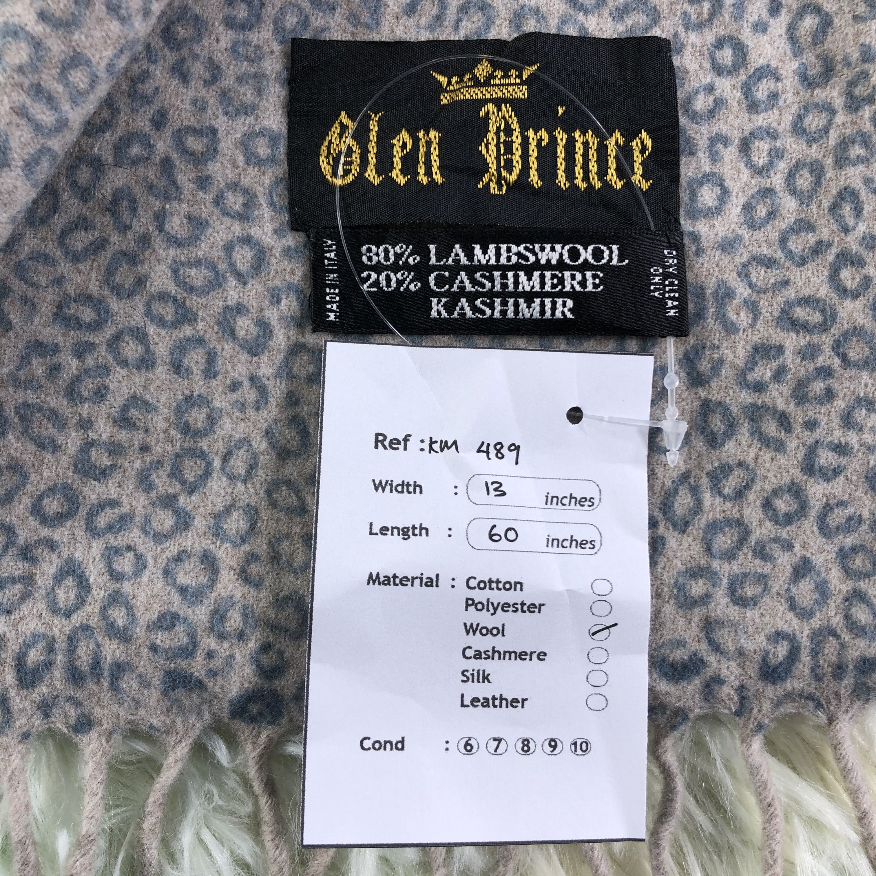Vintage Glen Prince Scarf / Muffler / Neckwear - KM489 Size ONE SIZE - 5 Thumbnail