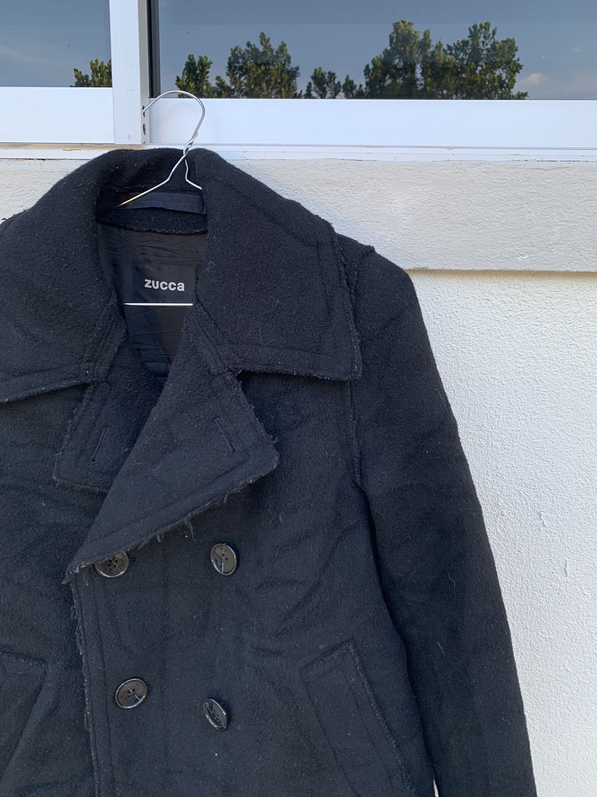 Zucca Zucca Double Breast Blend Wool Jacket Coat Size US S / EU 44-46 / 1 - 3 Thumbnail