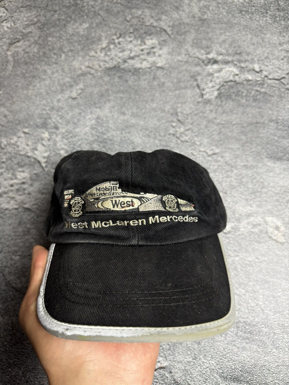 Other VNTG West McLaren Mercedes Formula 1 Reflective Edge Cap Size ONE SIZE - 5 Thumbnail
