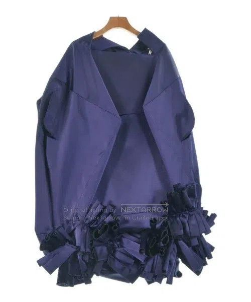 Comme des Garcons Comme des Garcons Blue Retro Folded Flower Top