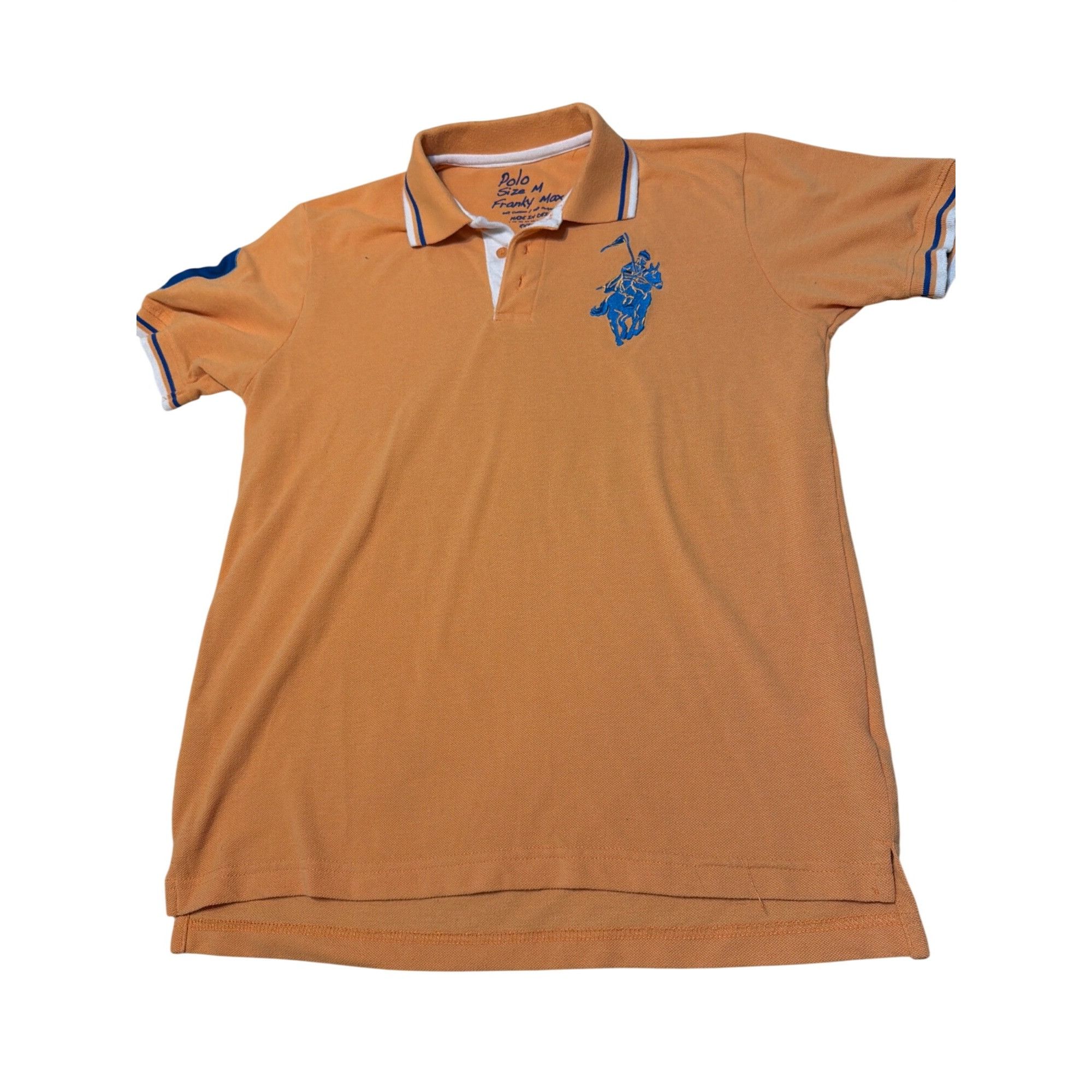 Franky Max 2 Vintage Y2K Polo Franky Max Shirts Orange Green Large Hors Size US M / EU 48-50 / 2 - 5 Thumbnail