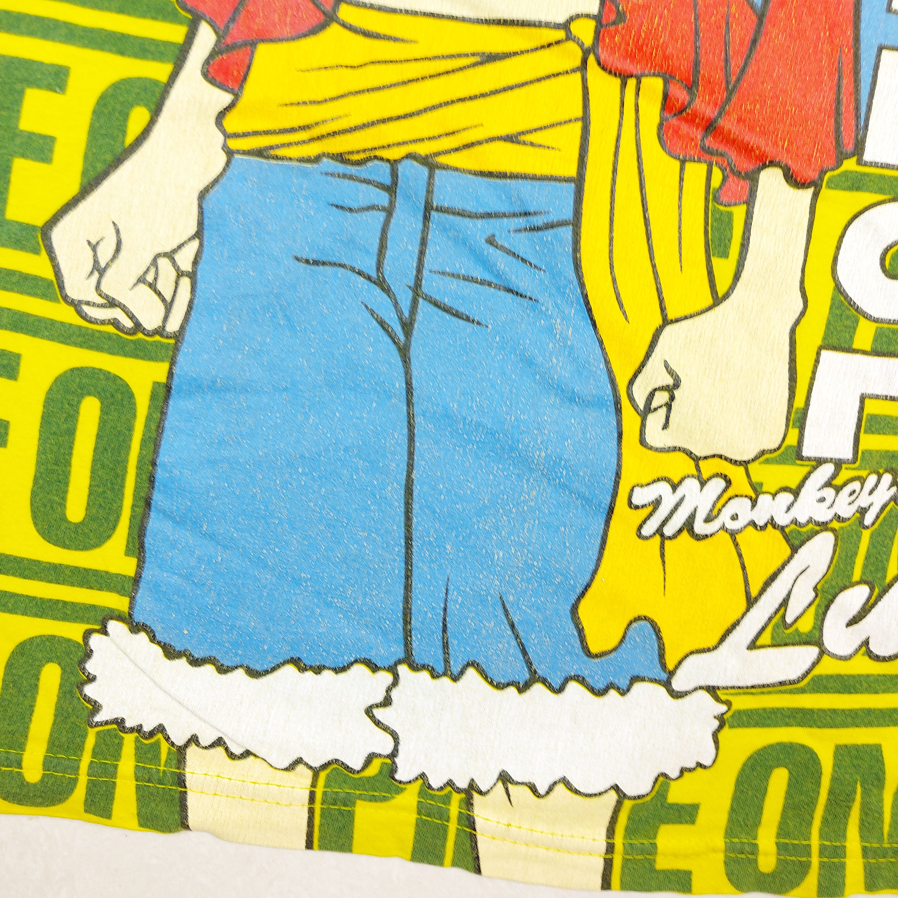 Anime Vintage Y2K One Piece Monkey D Luffy Anime AOP TEE Size US M / EU 48-50 / 2 - 5 Thumbnail