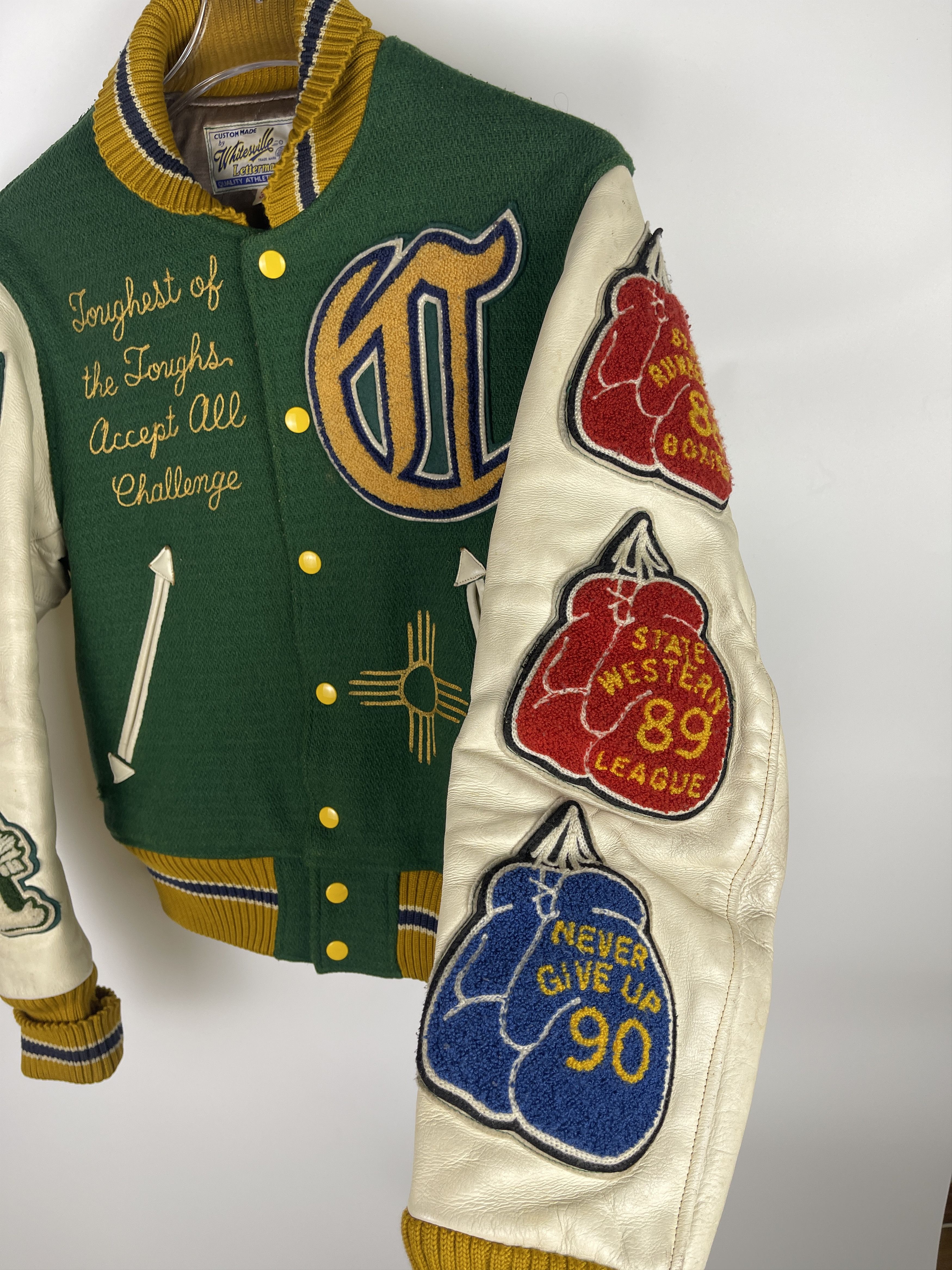 Toyo Enterprises Indian American Varsity Jacket Size US S / EU 44-46 / 1 - 10 Thumbnail