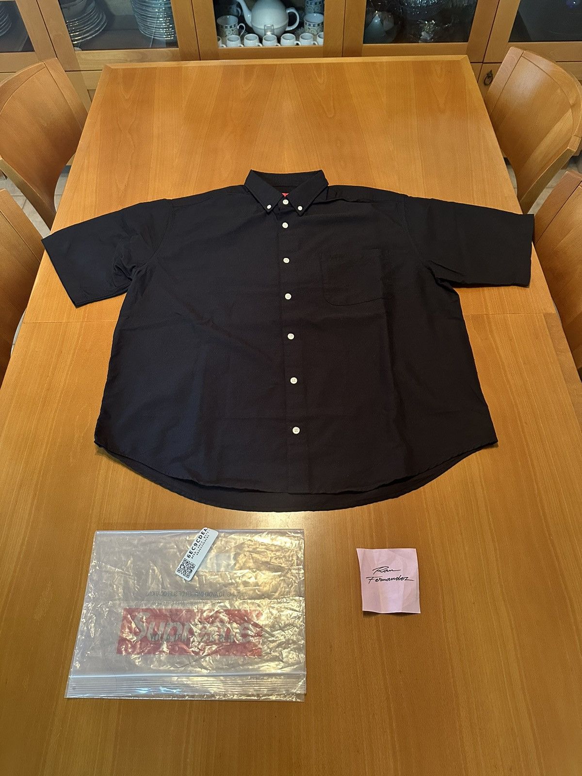 Supreme Oxford Shirt 黒M 2011FW Supreme Oxford Shirt (SS18) - $118