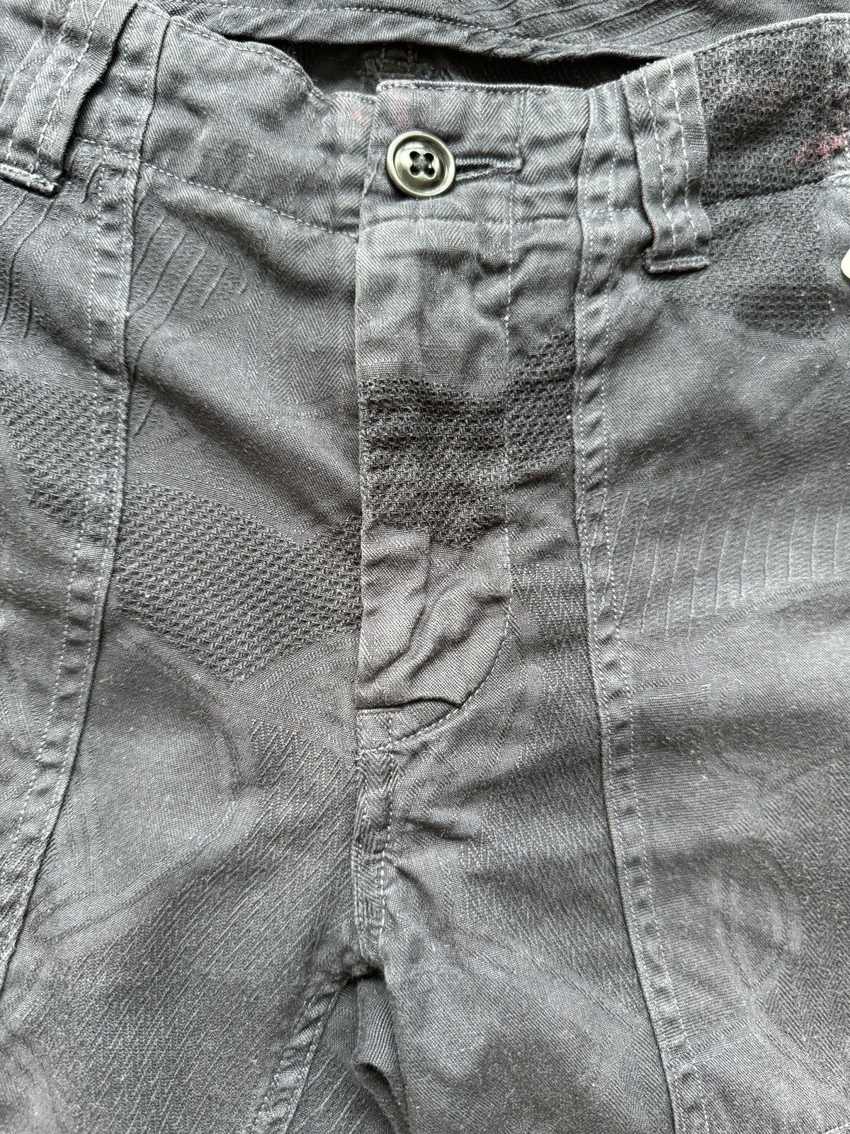 Nanamica Nanamica Japan Mens Navy Subtle Pattern Summer Cotton Shorts Size US 30 / EU 46 - 8 Thumbnail