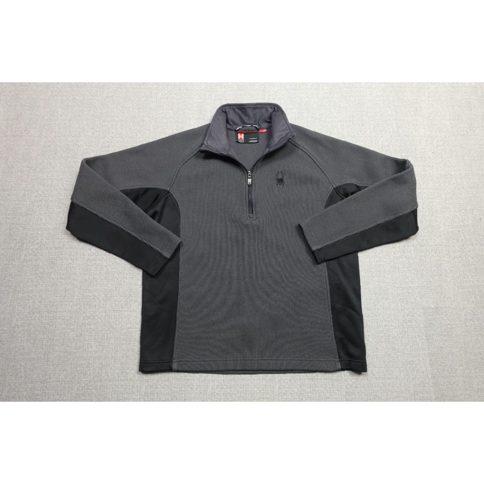 Spyder Spyder Sweater Pullover Men L Gray Fleece Ski Jacket? Size US L / EU 52-54 / 3 - 4 Thumbnail