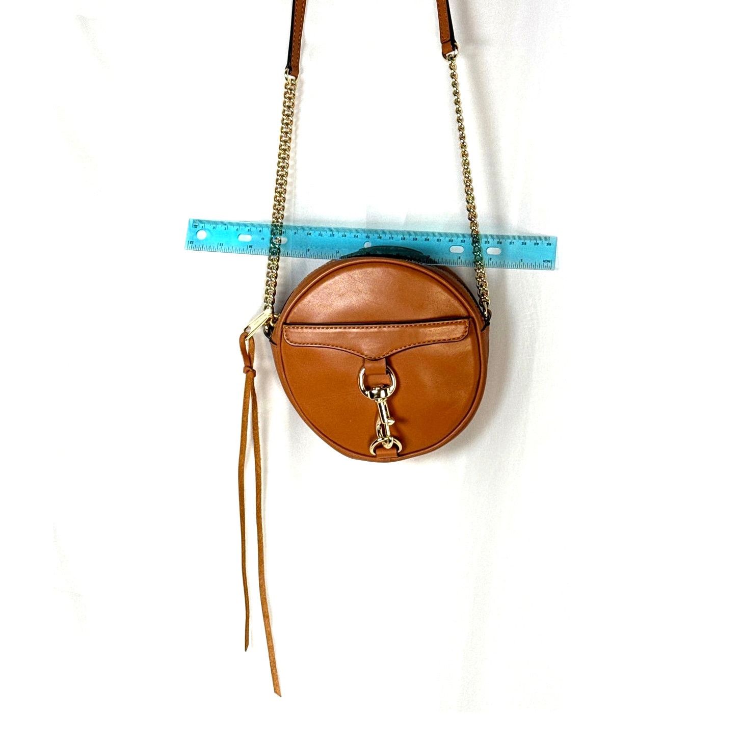Rebecca Minkoff Vintage Rebecca Minkoff Brown Leather Round Bag w Dust Bag Size ONE SIZE - 10 Thumbnail