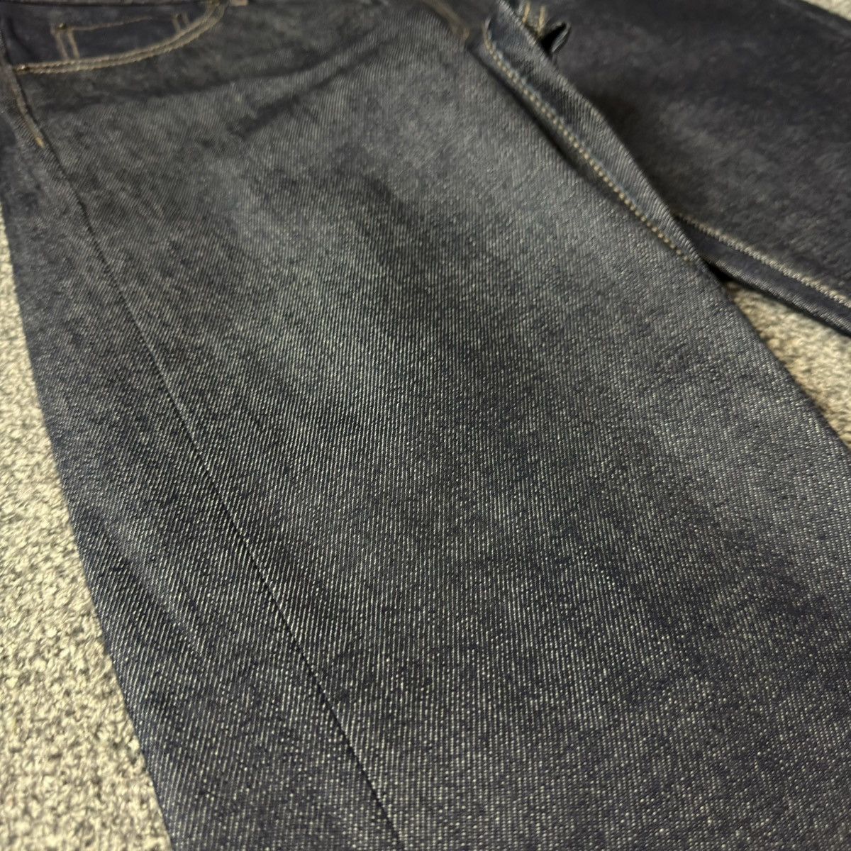 Undercover × Uniqlo 🔥🇯🇵 Japanese Raw Denim Uniqlo Indigo Selvedge Archive Jeans Size US 31 - 6 Thumbnail
