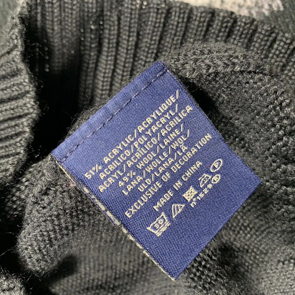 Polo Ralph Lauren × Vintage Polo Ralph Lauren USA Flag Logo Sweater Knit Vintage 90s Size US M / EU 48-50 / 2 - 7 Thumbnail