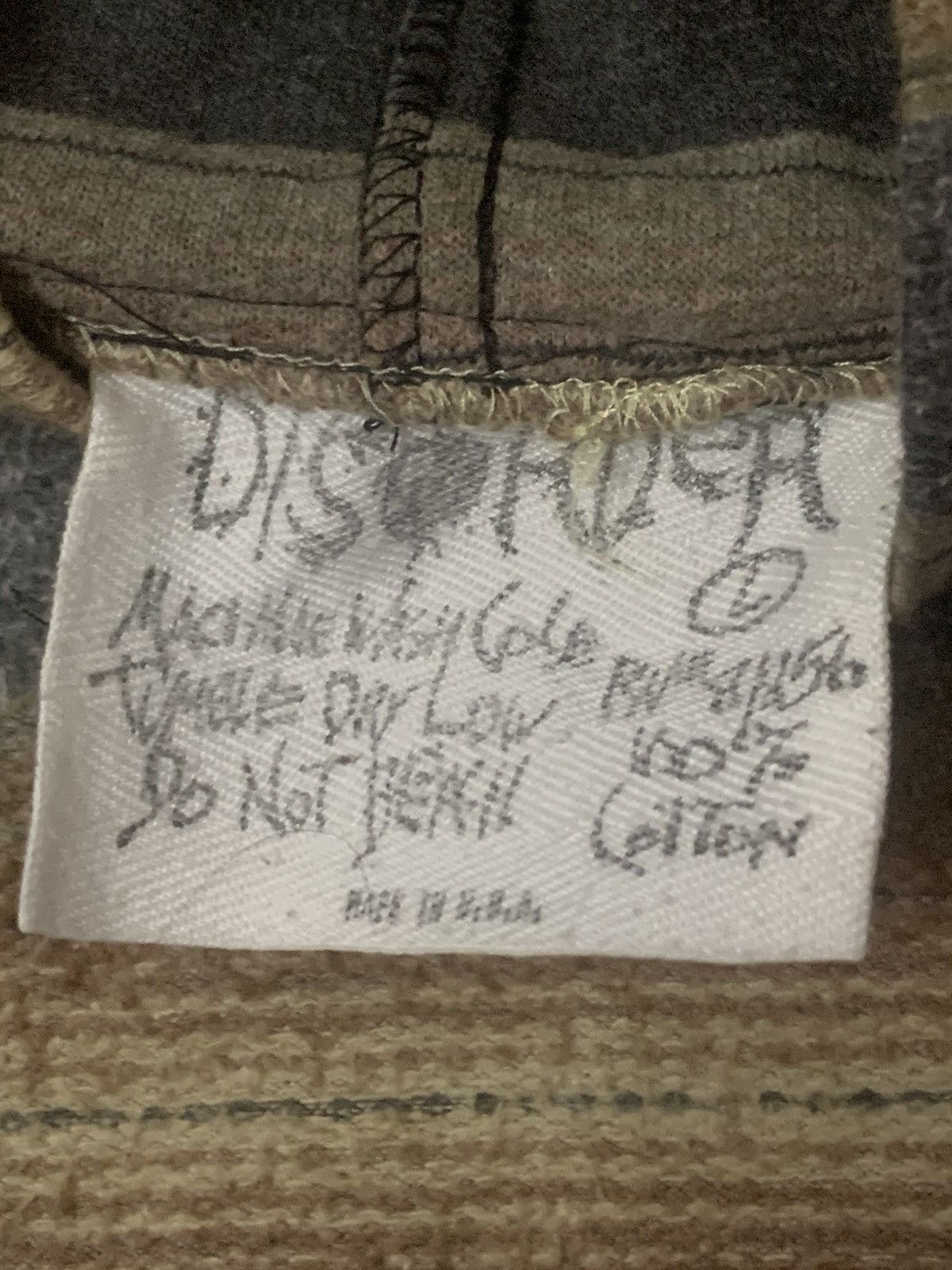 If Six Was Nine Vintage Disorder Fleece Shirt With Hoodies Size US L / EU 52-54 / 3 - 3 Thumbnail