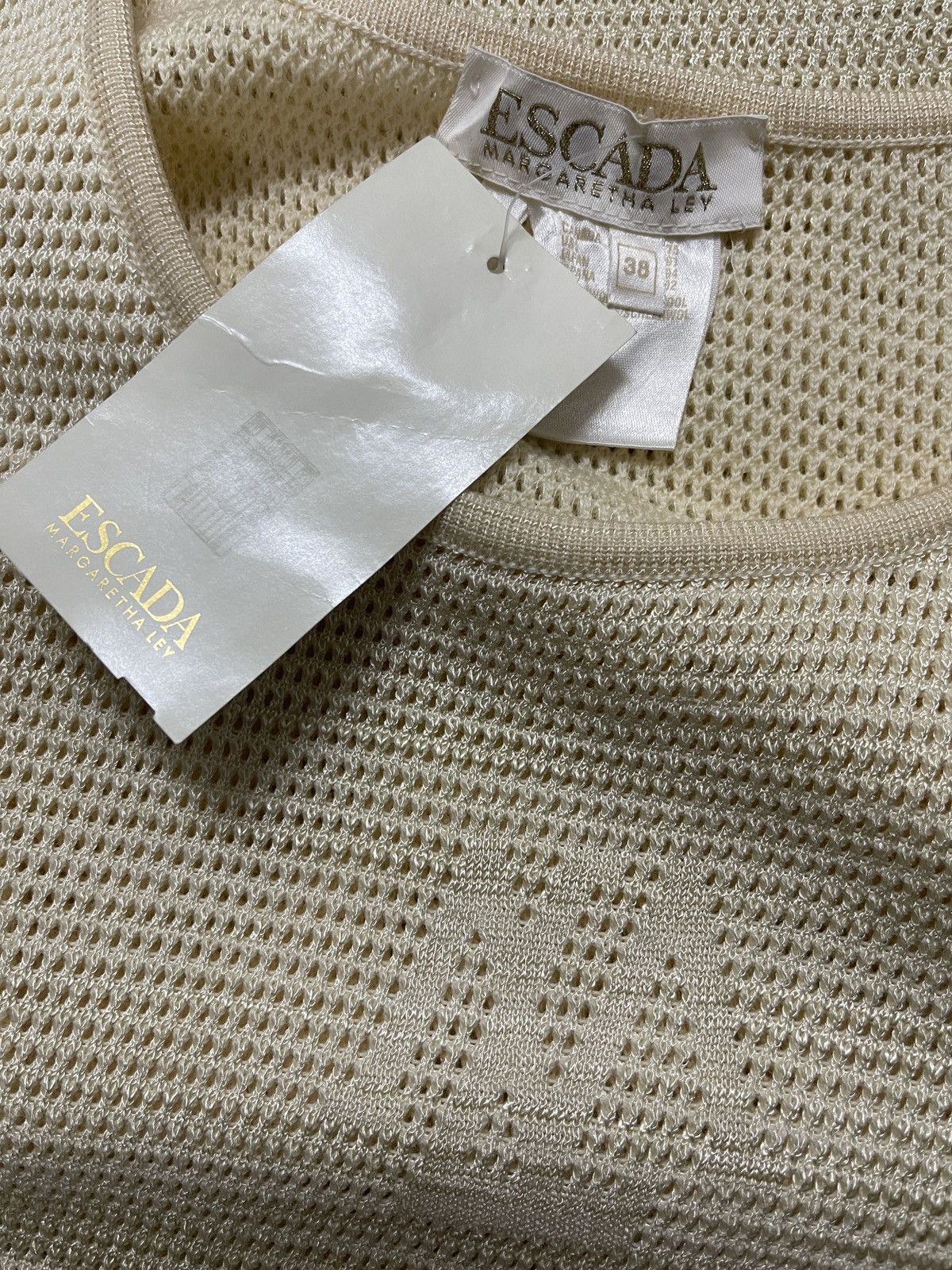 Escada Escada Margaretha Ley Knit Top Body (NEW WITH TAG) Size XS / US 0-2 / IT 36-38 - 3 Thumbnail