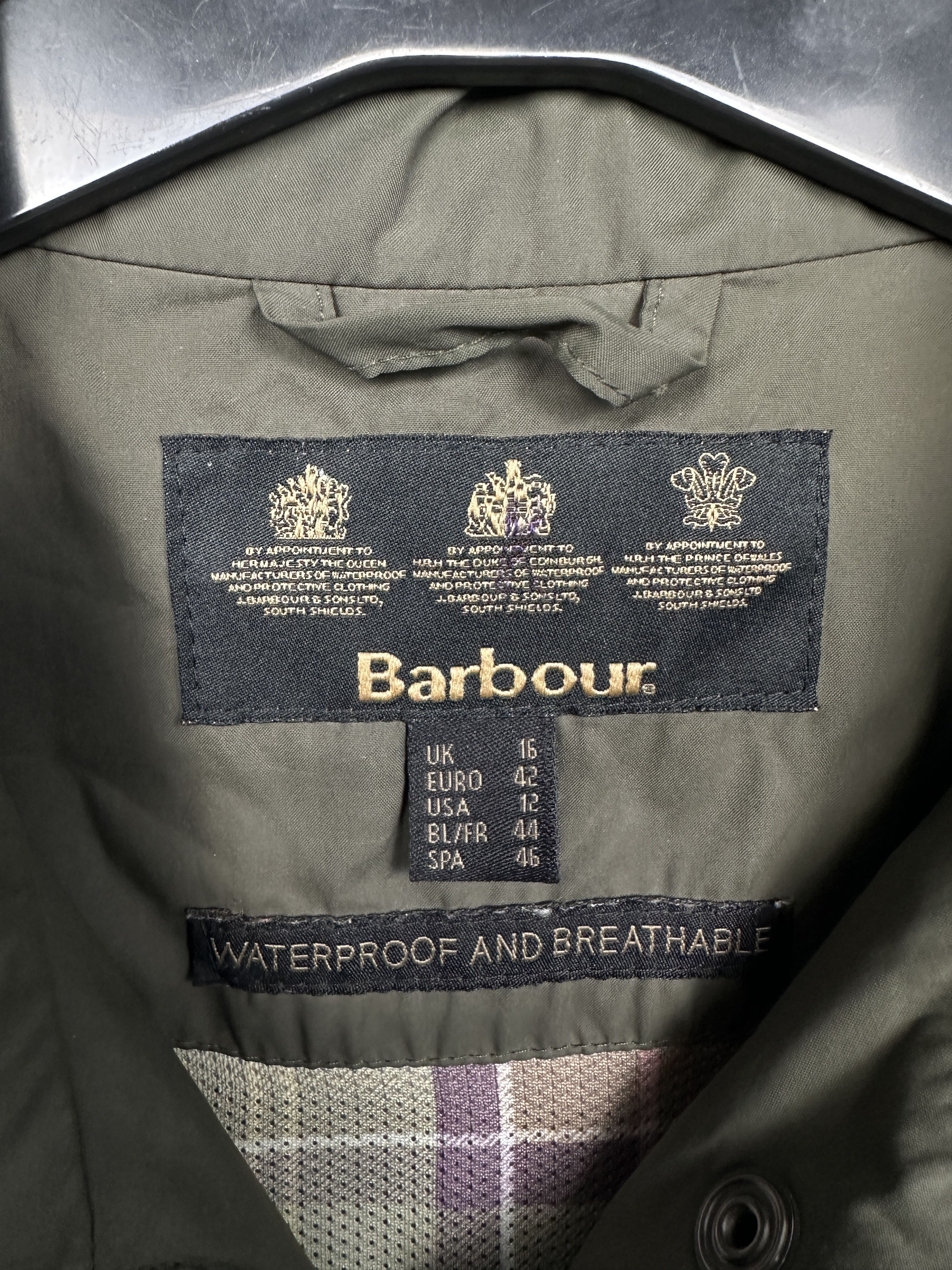 Barbour Barbour Vintage Womens Lightweight Amelia Jacket Size XL / US 12-14 / IT 48-50 - 4 Thumbnail