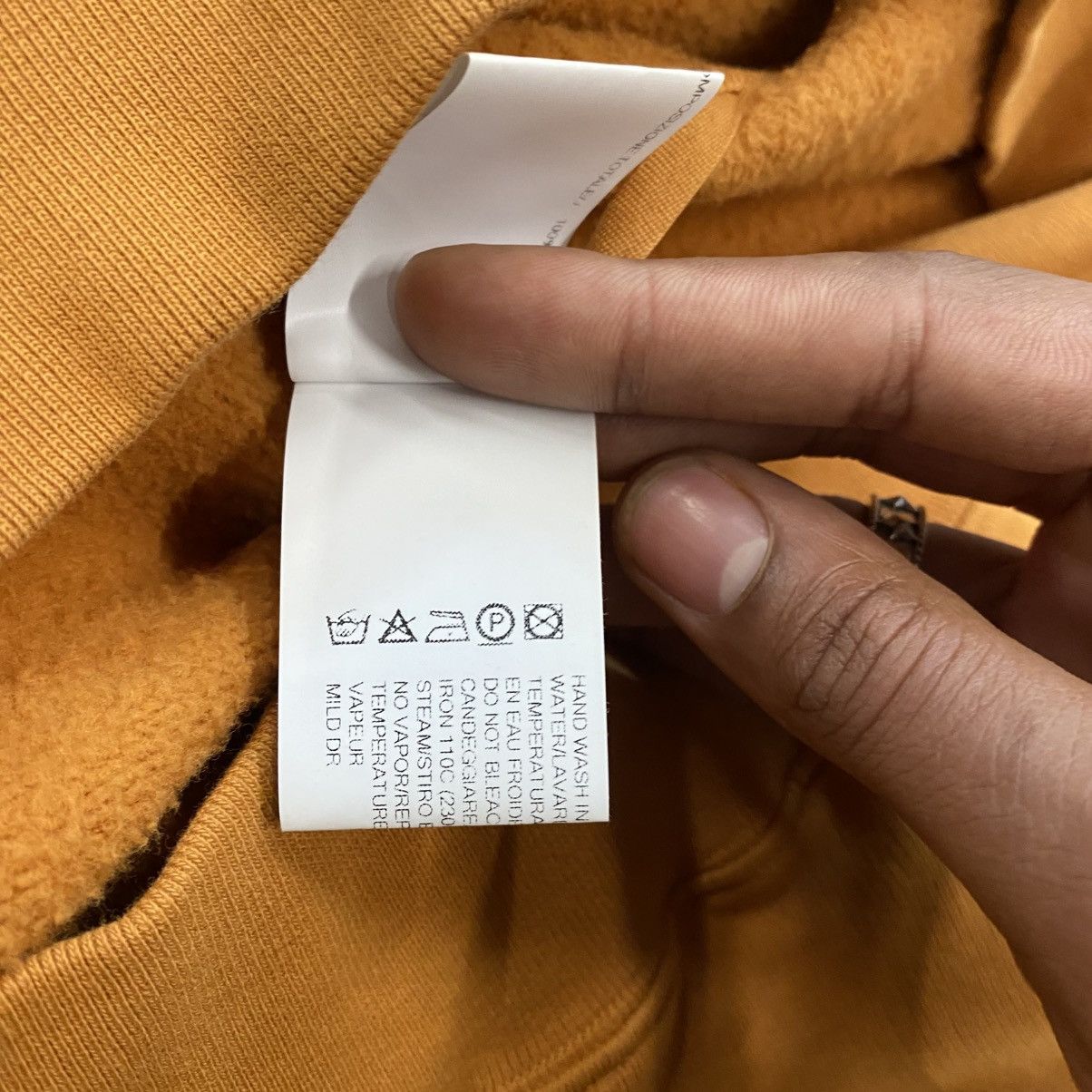 Rick Owens Drkshdw Rick Owens Drkshdw Orange Crewneck Sweater Size US S / EU 44-46 / 1 - 5 Thumbnail