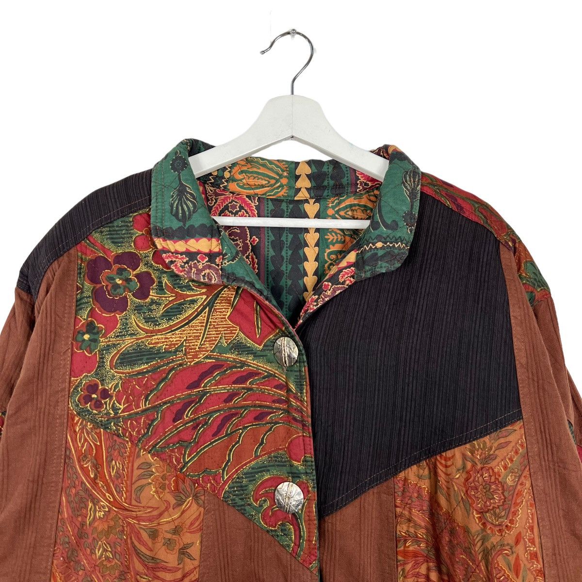 Japanese Brand 🔥 60s RARE VINTAGE INDIGO PATCHWORK JACKET Size US M / EU 48-50 / 2 - 3 Thumbnail