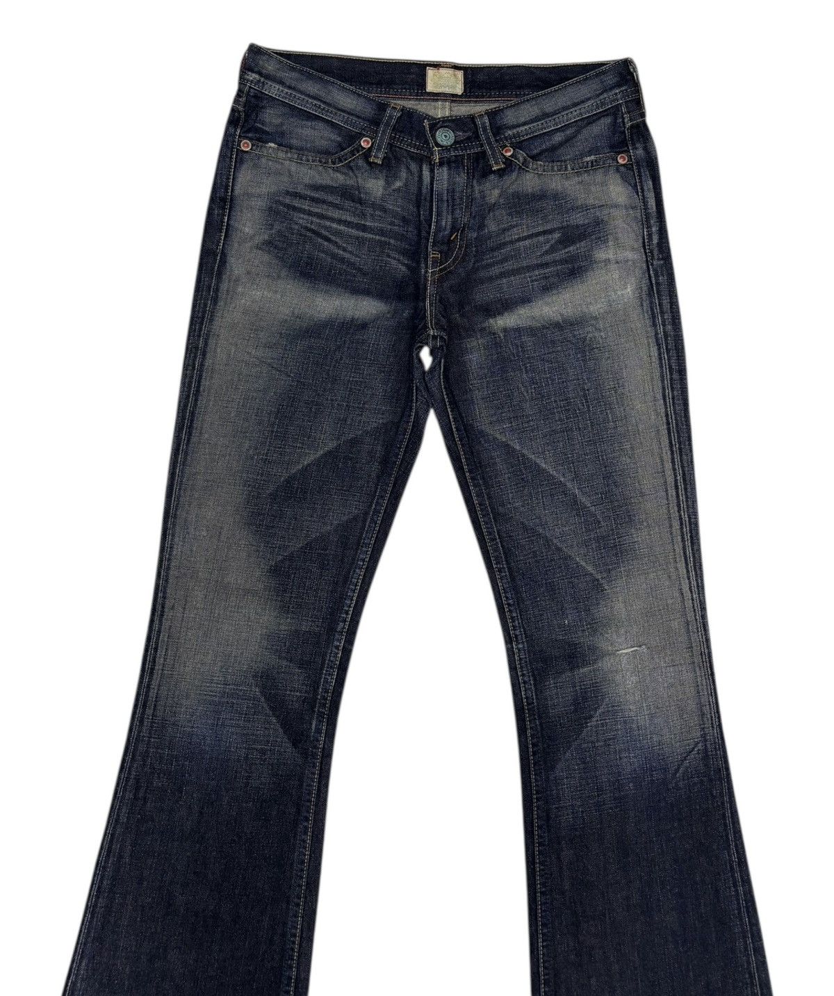 Levi's Vintage Clothing Vintage Levis 90s Redloop Flared Bootcut Jeans Size 30" / US 8 / IT 44 - 5 Thumbnail