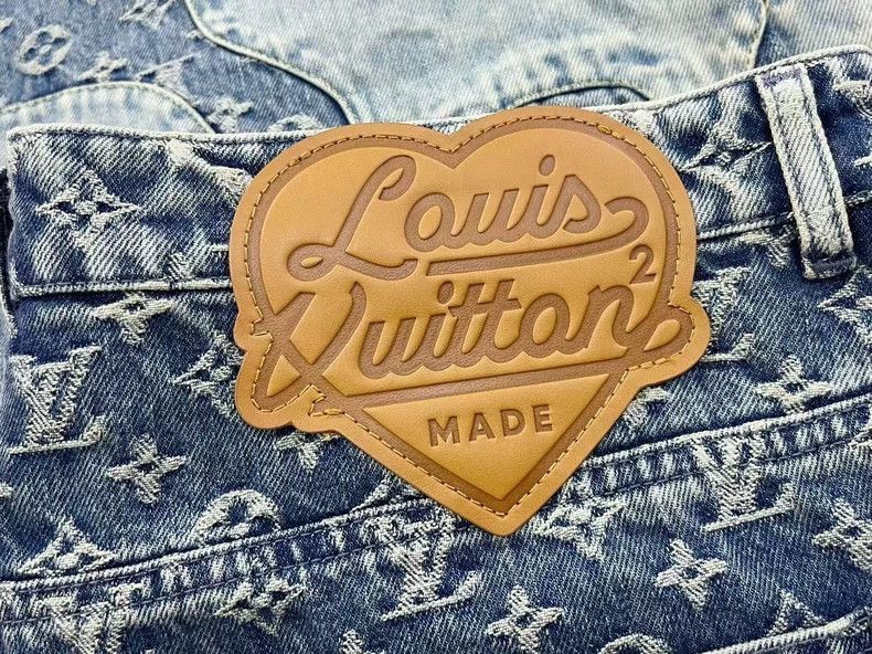 Louis Vuitton Louis Vuitton x Nigo ² 2. Blue jeans-2507 Size US 31 - 3 Thumbnail
