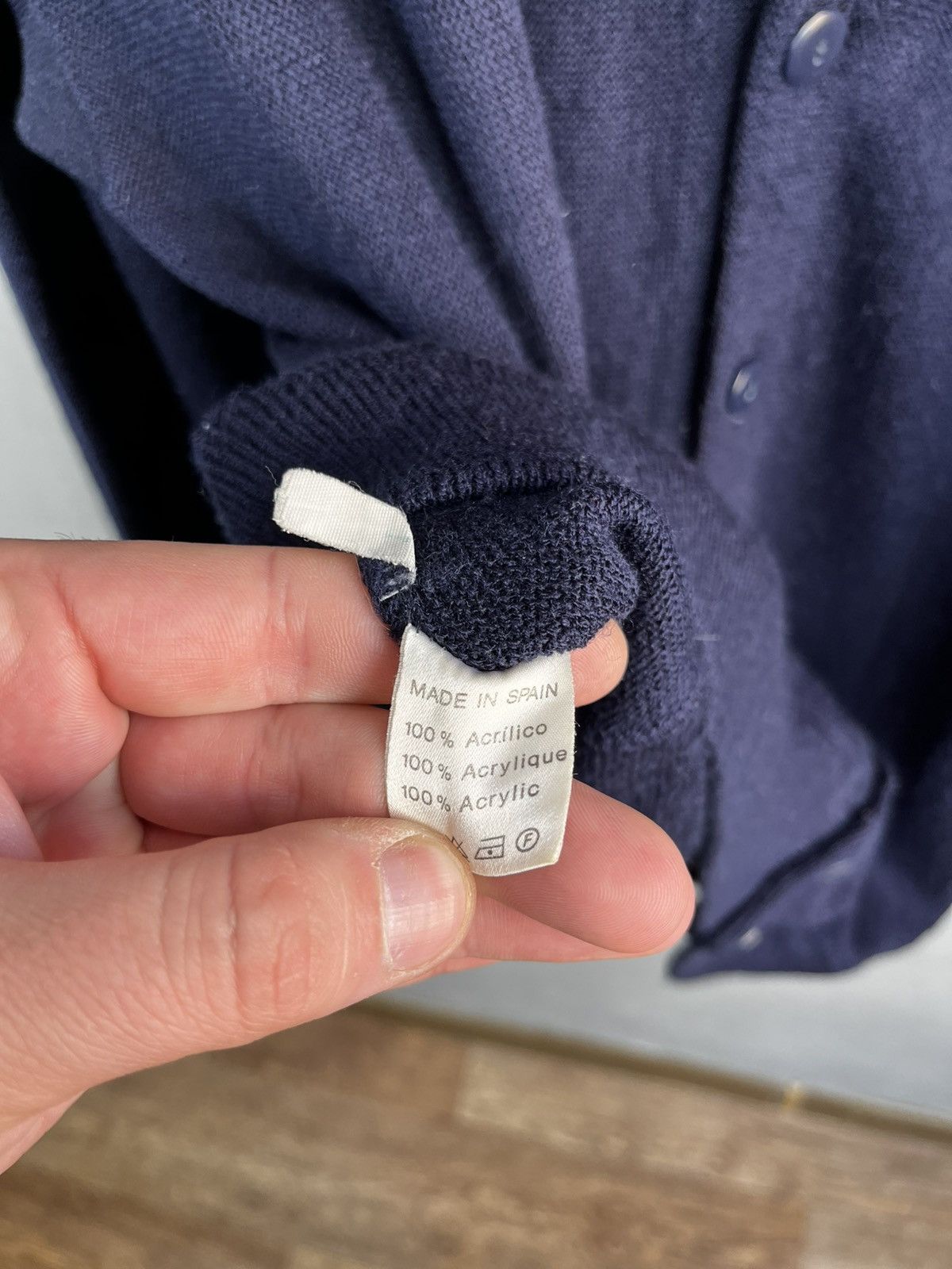 Lacoste × Vintage Lacoste cardigan vintage Size US L / EU 52-54 / 3 - 9 Thumbnail