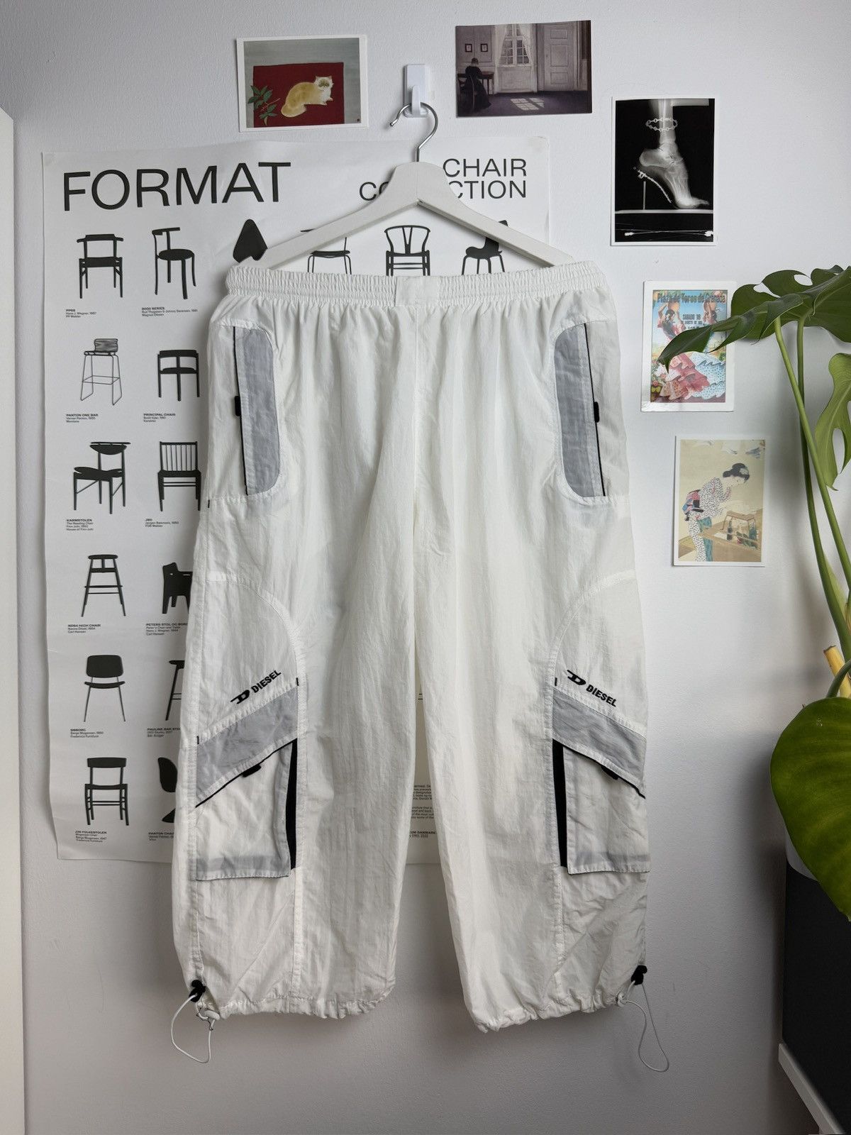 Diesel Vintage y2k Diesel technical baggy cargo bermuda shorts L 36 Size US 36 / EU 52 - 1 Thumbnail