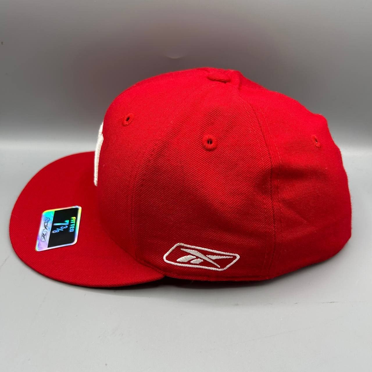 Reebok Vintage New York Giants Hat Men 7 3/8 NFL Fitted Cap Wool Size ONE SIZE - 3 Thumbnail