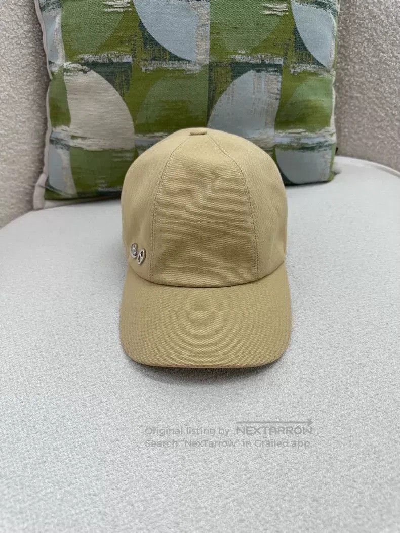 Hermes Hermes size 58 Khaki Pig Nose Shell Baseball Cap Size ONE SIZE - 2 Thumbnail