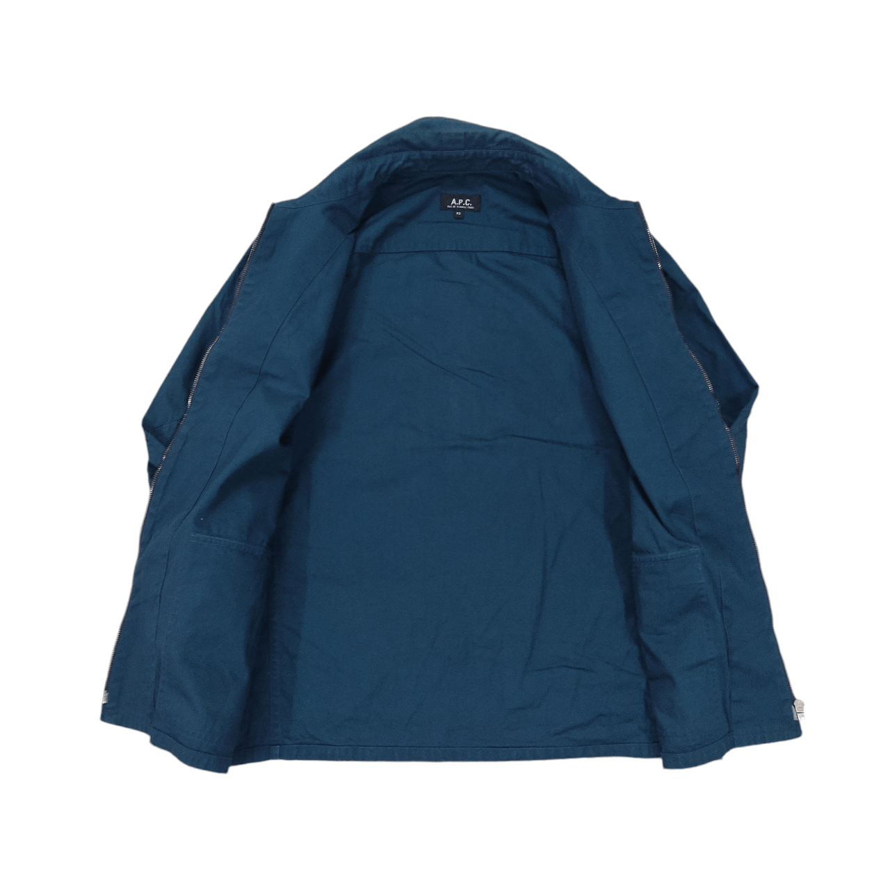 A.P.C. Light Cotton Minimalist Zipper Jacket Size US S / EU 44-46 / 1 - 12 Thumbnail