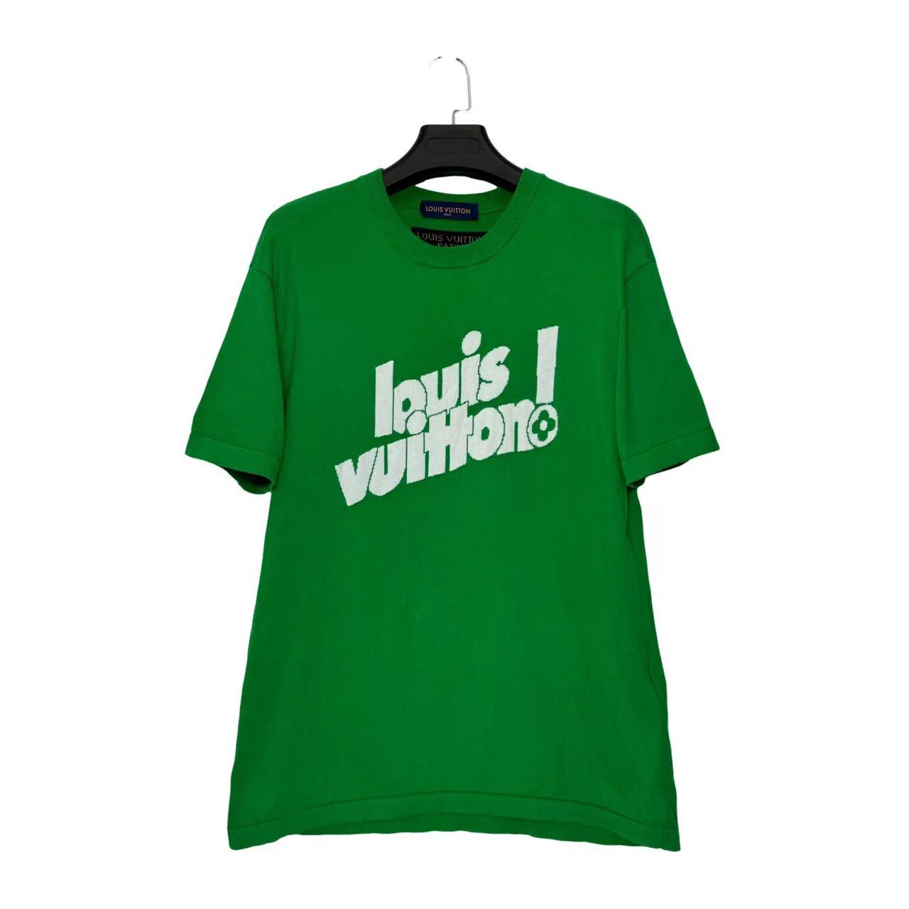 Louis Vuitton Louis Vuitton Green Knit Short-Sleeve Size US L / EU 52-54 / 3 - 1 Thumbnail