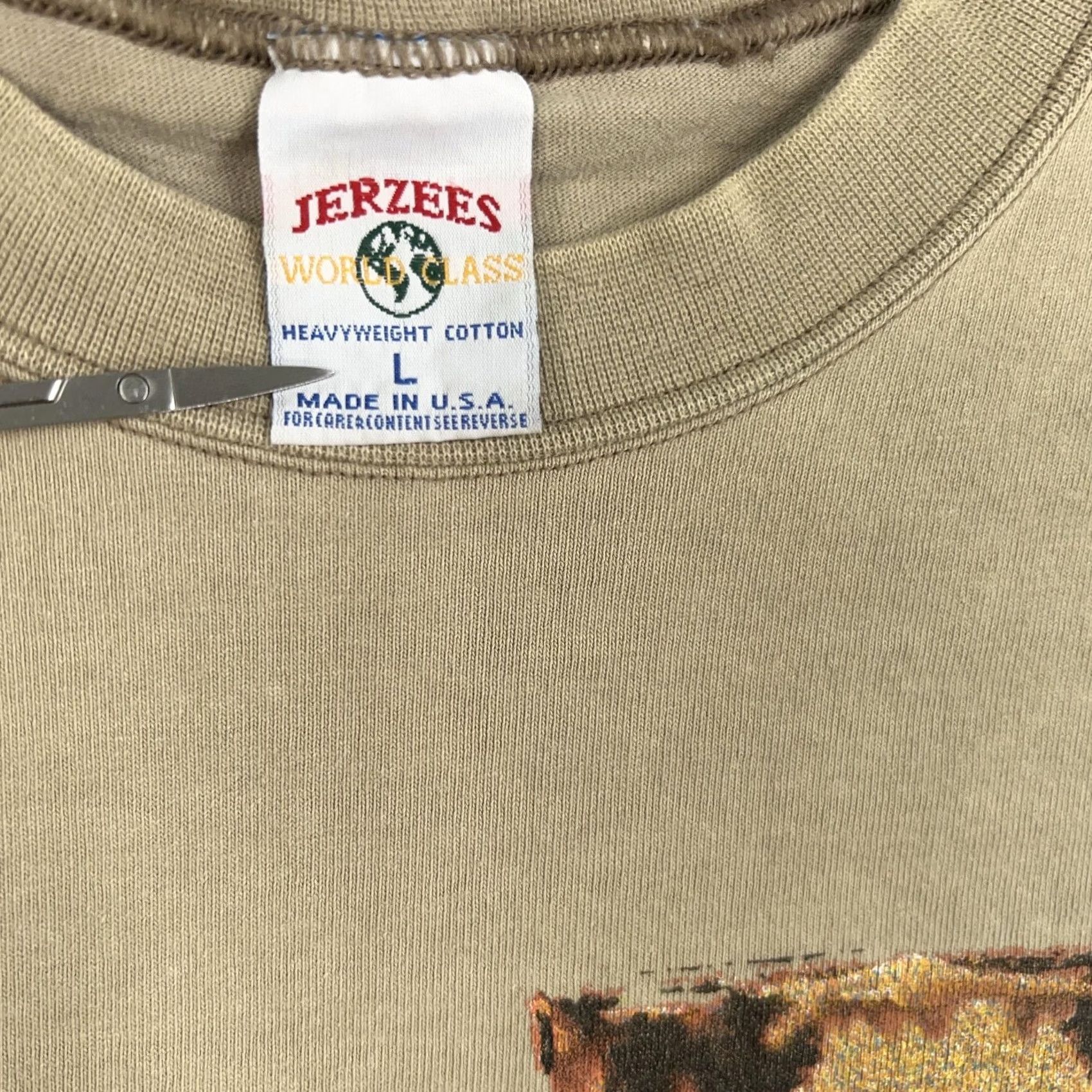 Jerzees VINTAGE Jerzees World Class BASS Anglers Shirt Mens Large Fishing Grunge USA 90s Sportsman Society Size US L / EU 52-54 / 3 - 6 Thumbnail