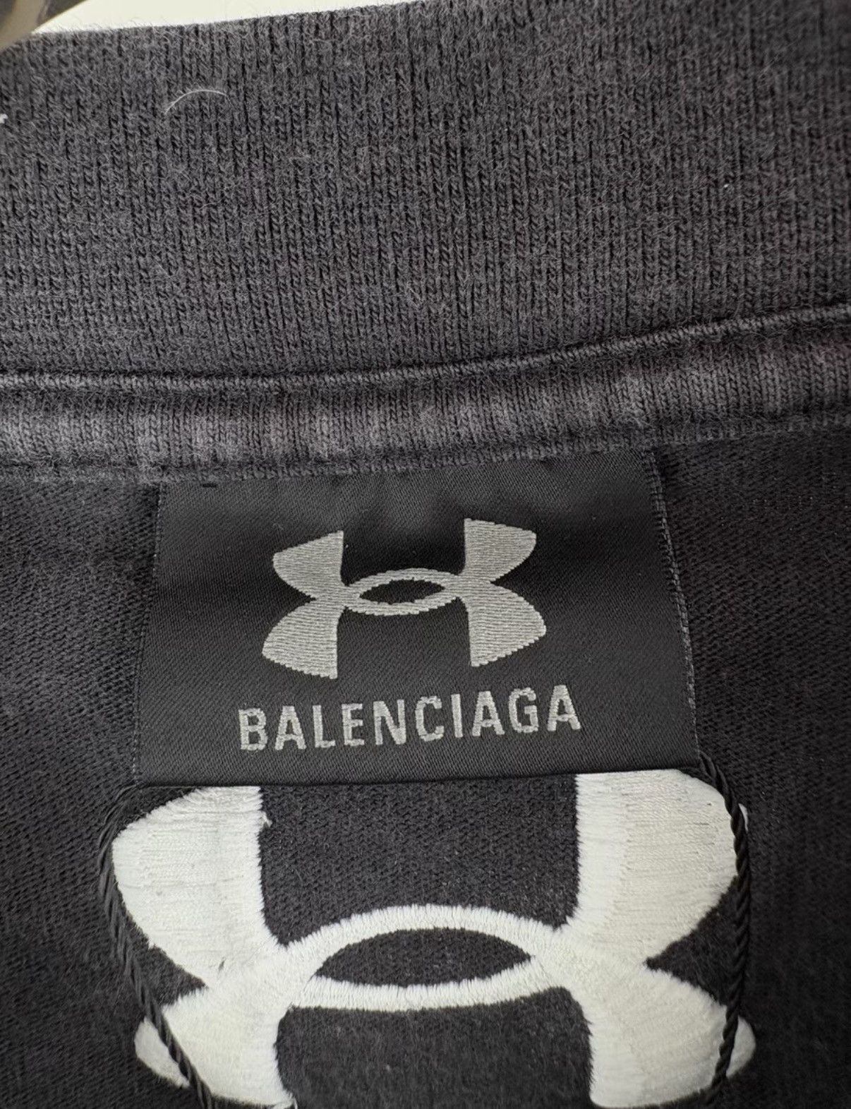 Balenciaga BALENCIAGA × Under Armour Short Sleeve K1 Size US M / EU 48-50 / 2 - 4 Thumbnail