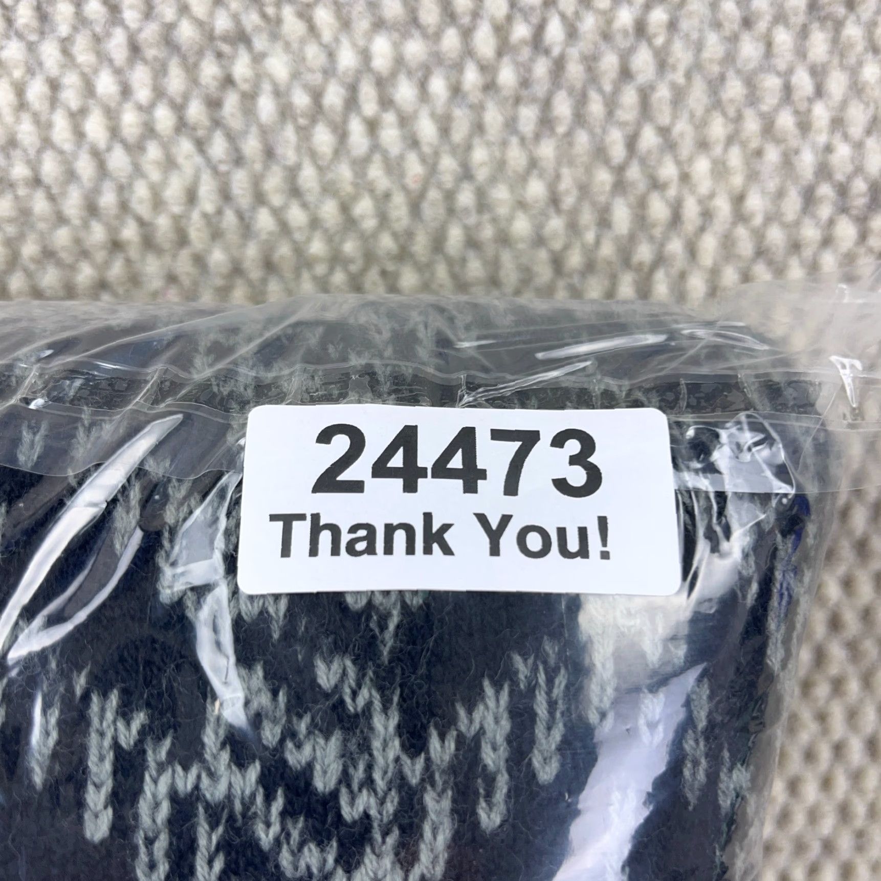 Vintage VINTAGE Adolfo Sweater XLT Black Gray Geometric Knit Pullover 90s Golf Mens Size US XL / EU 56 / 4 - 6 Thumbnail