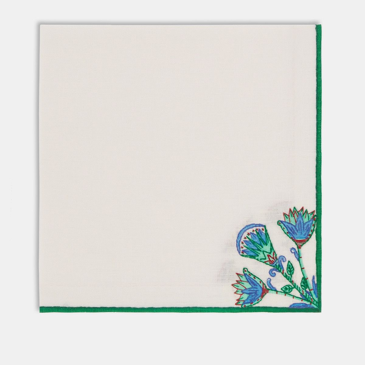 Dior o1bcso1str0226 Size:OS/Hand-Embroidered in Green/White Size ONE SIZE - 2 Thumbnail